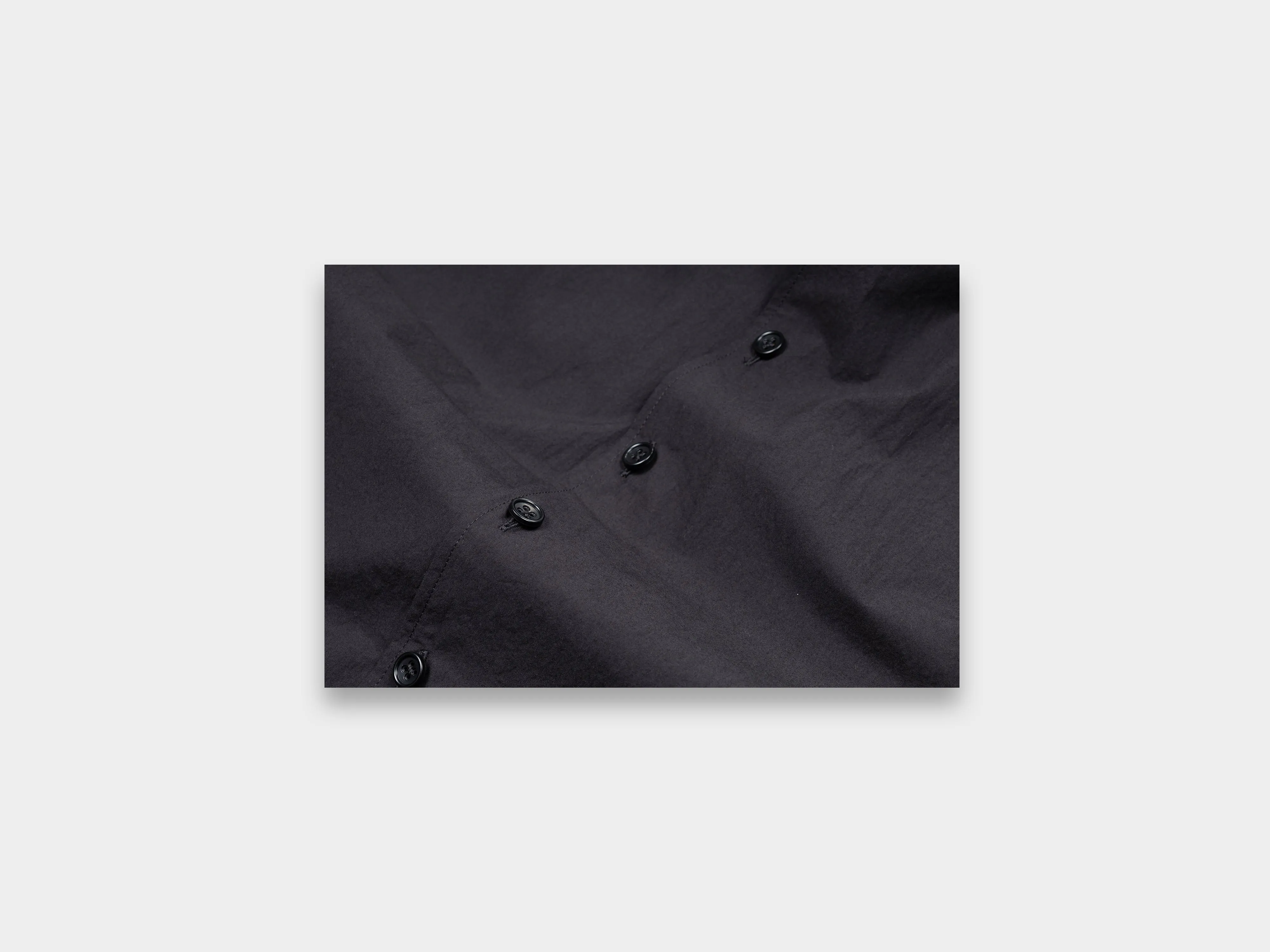 W-R16A1 "Shirt Dress" Black Summer sold by MAN-TLE product image thumbnail 3