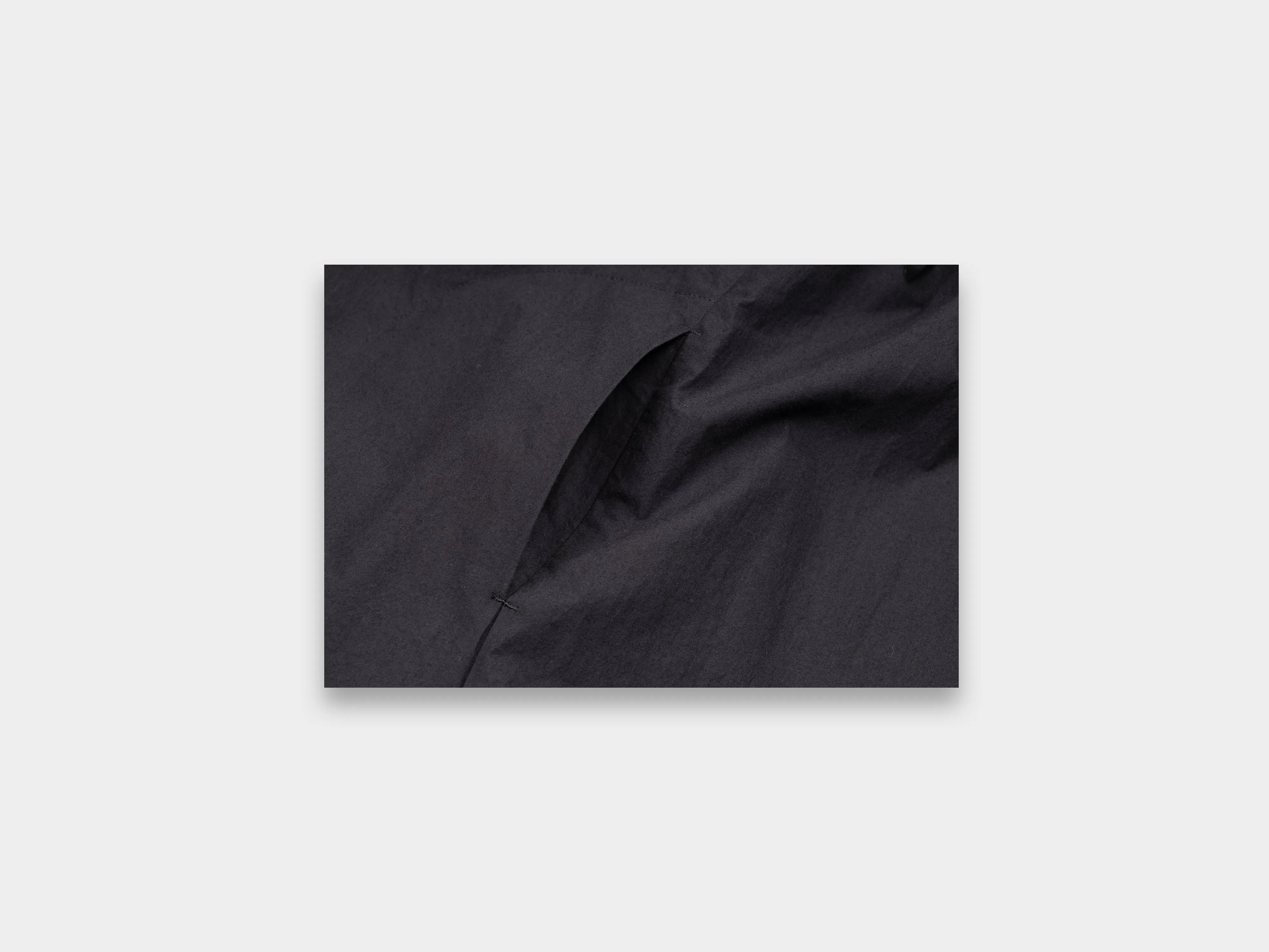 W-R16A1 "Shirt Dress" Black Summer sold by MAN-TLE product image thumbnail 4
