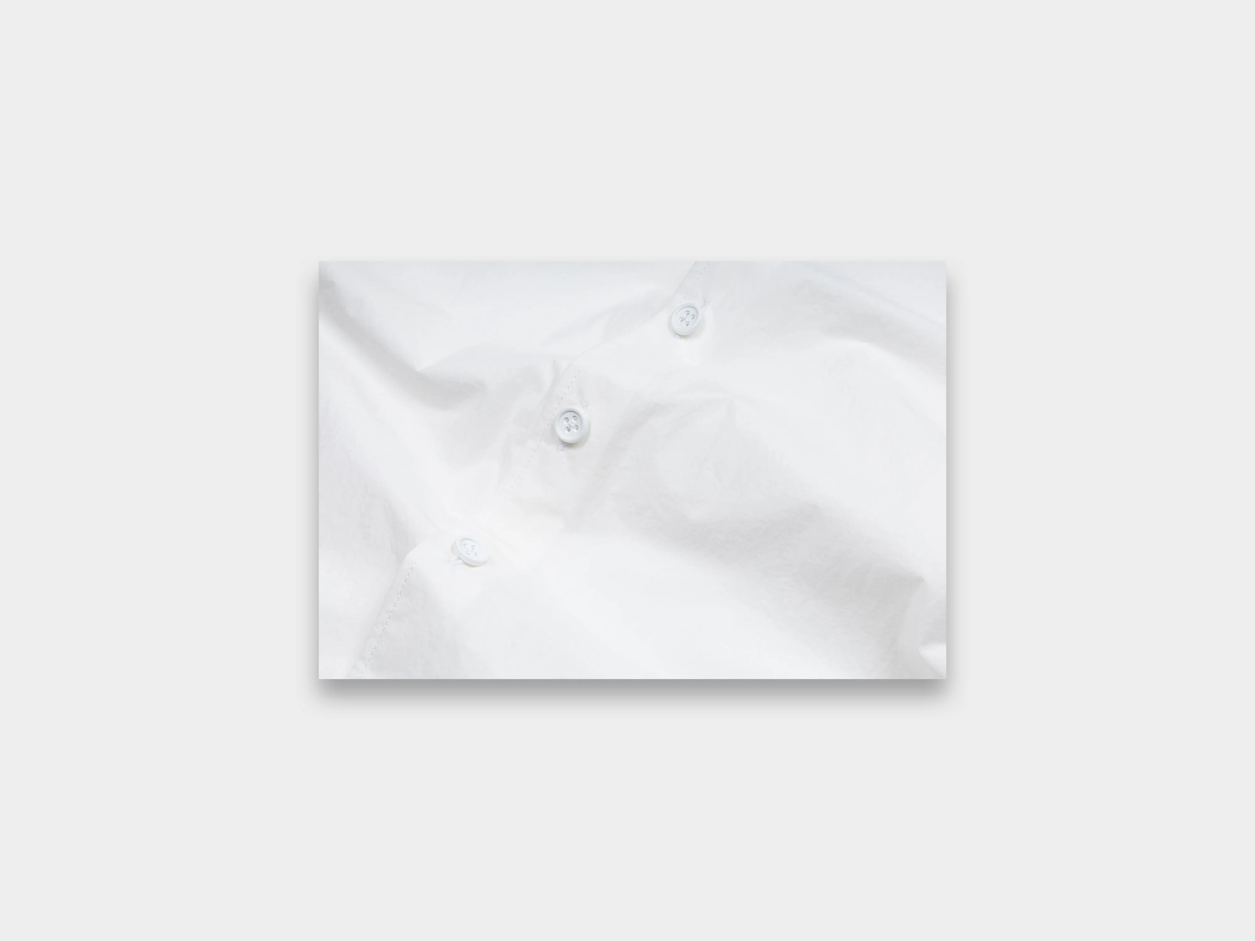 W-R16A1 "Shirt Dress" White Summer sold by MAN-TLE product image thumbnail 3