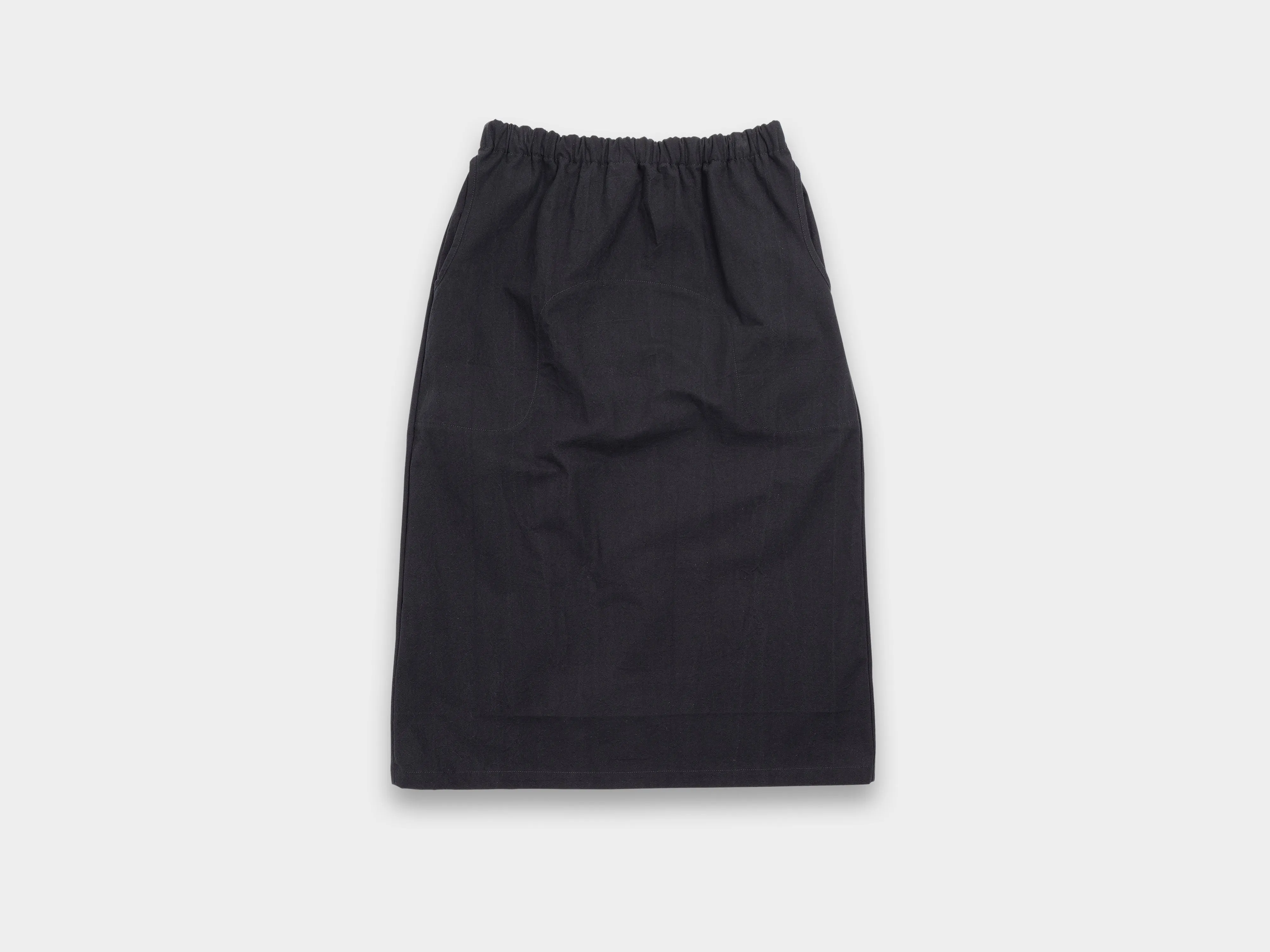 W-R16P8 "Straight Skirt" Black Wash sold by MAN-TLE