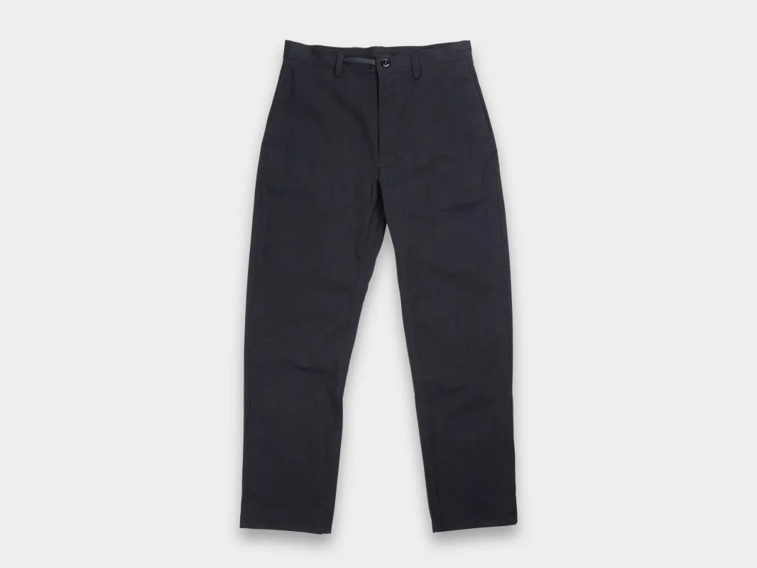 R0P3 "Loose Pants" Black Wash sold by MAN-TLE