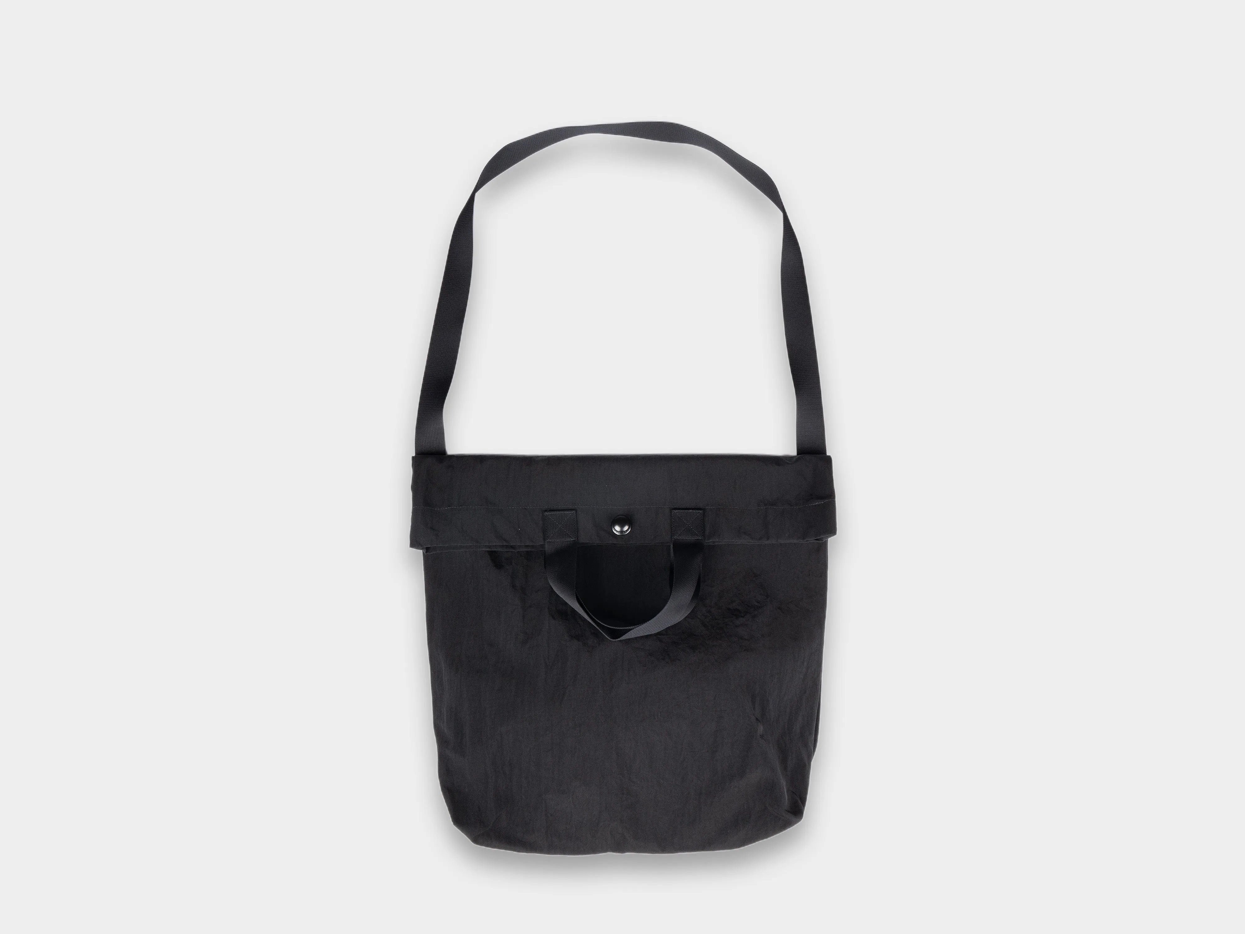 R0B1 "Multi Handle Tote" Black Nylon sold by MAN-TLE product image thumbnail 2