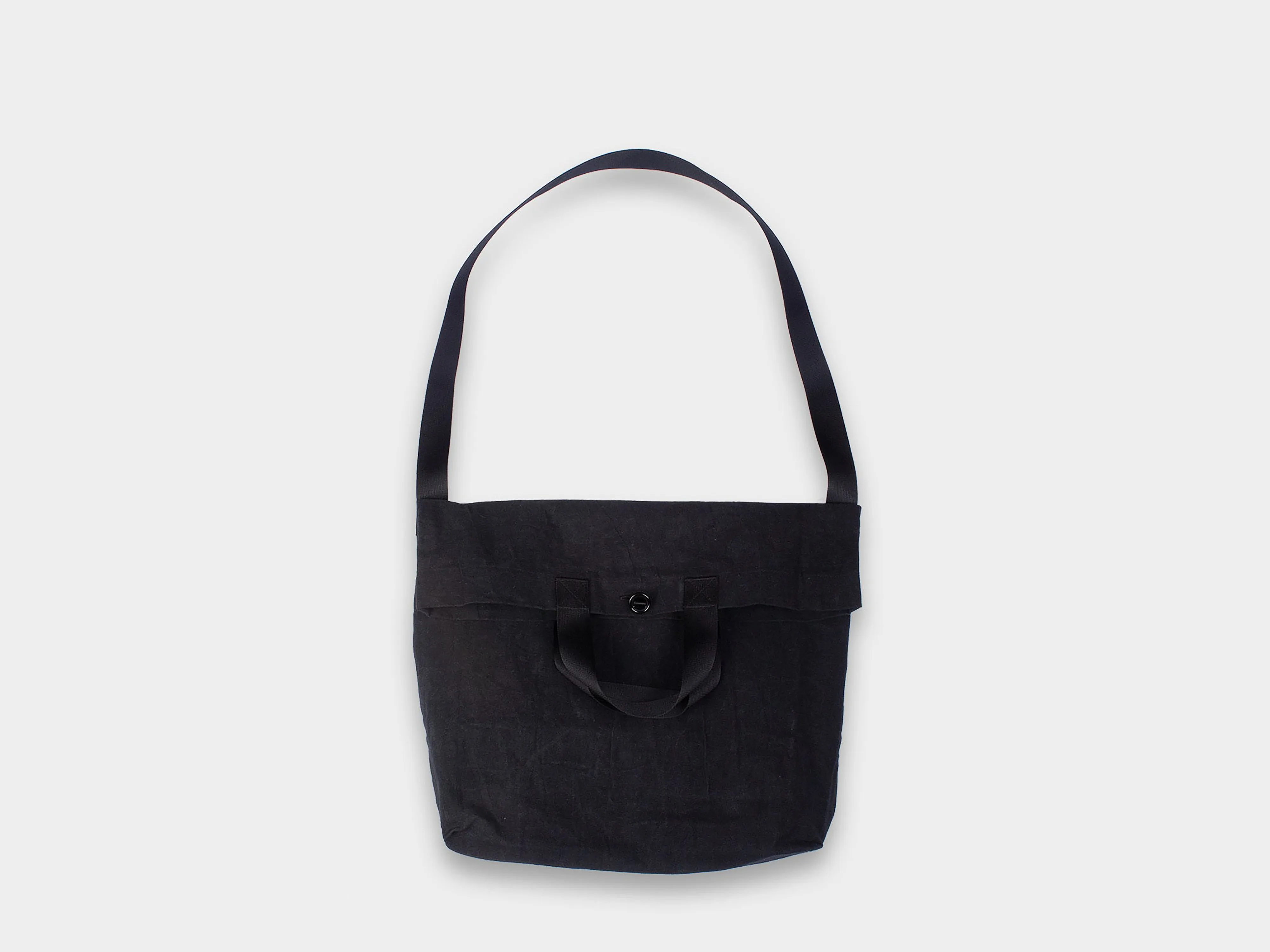 R0B1 "Multi Handle Tote" Black Wax sold by MAN-TLE product image thumbnail 2
