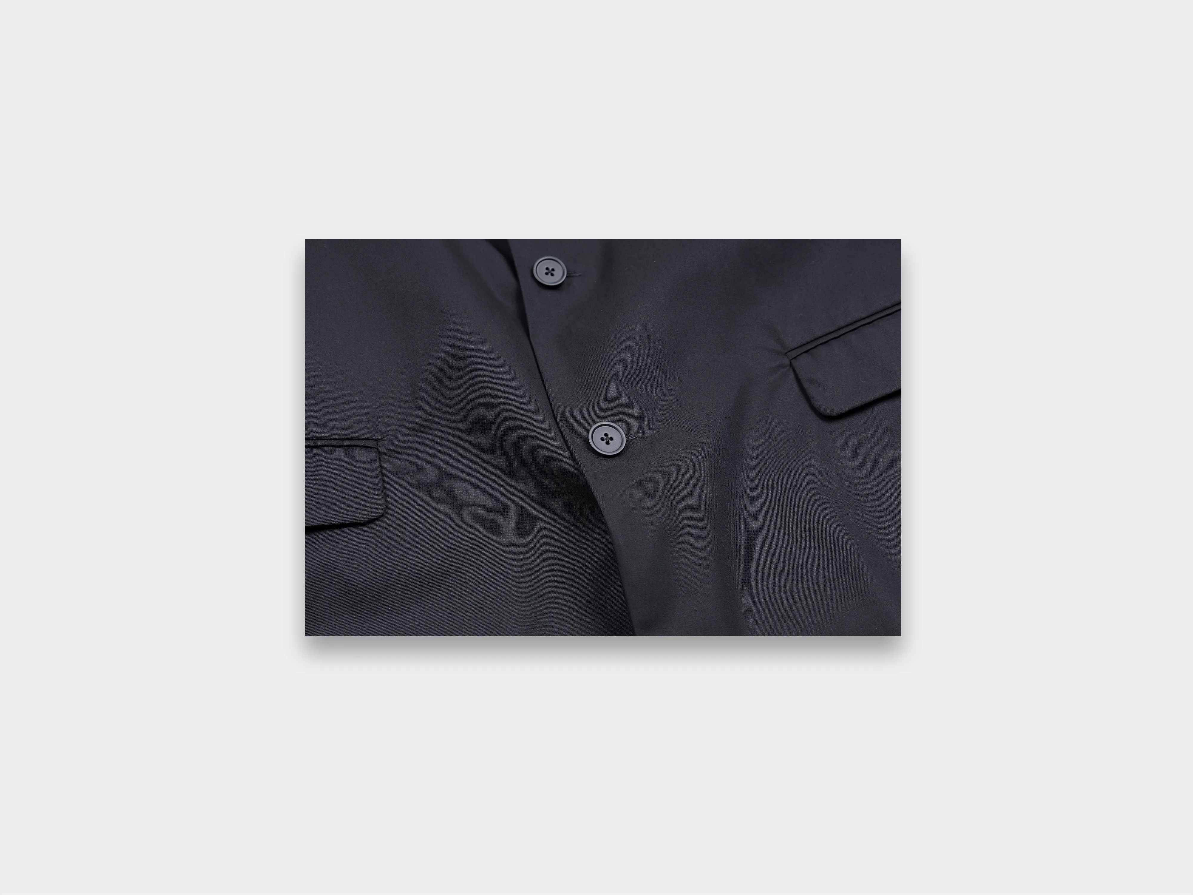 R16Y2 "Suit Jacket" Black Magic Gabardine sold by MAN-TLE product image thumbnail 4