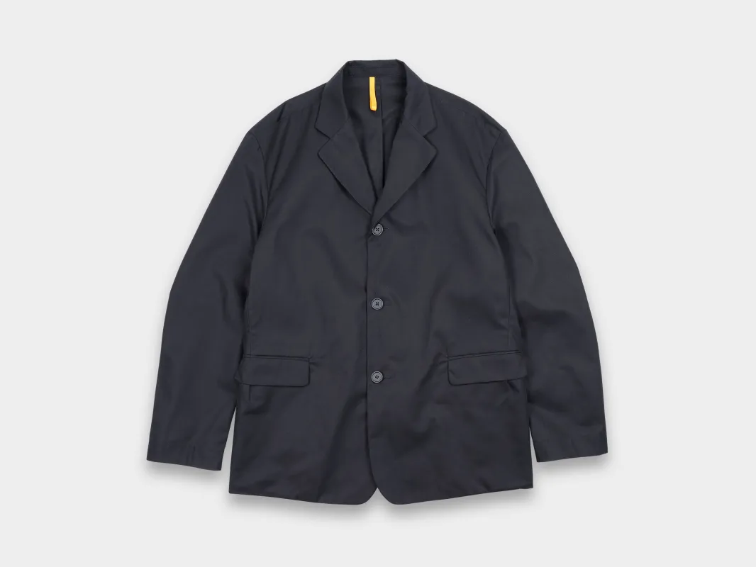 R16Y2 "Suit Jacket" Black Magic Gabardine sold by MAN-TLE