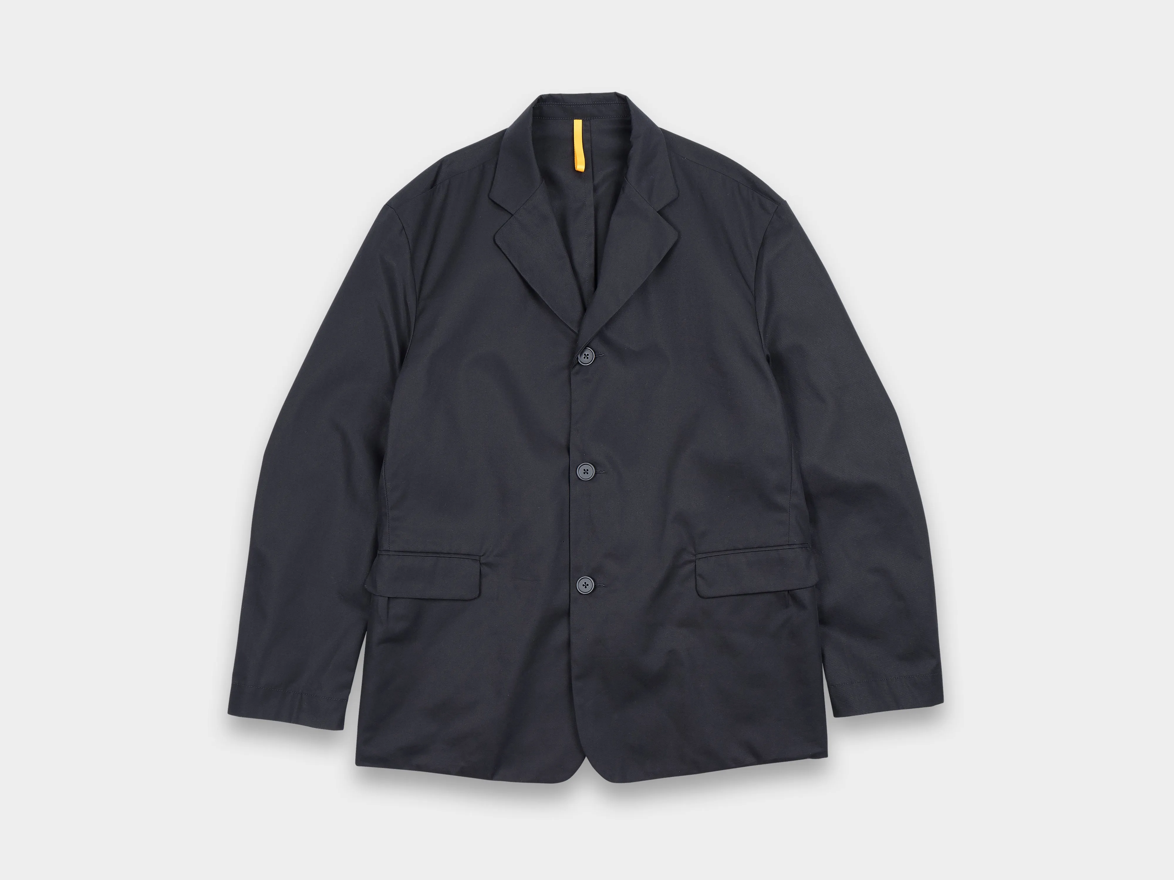 R16Y2 "Suit Jacket" Black Magic Gabardine sold by MAN-TLE