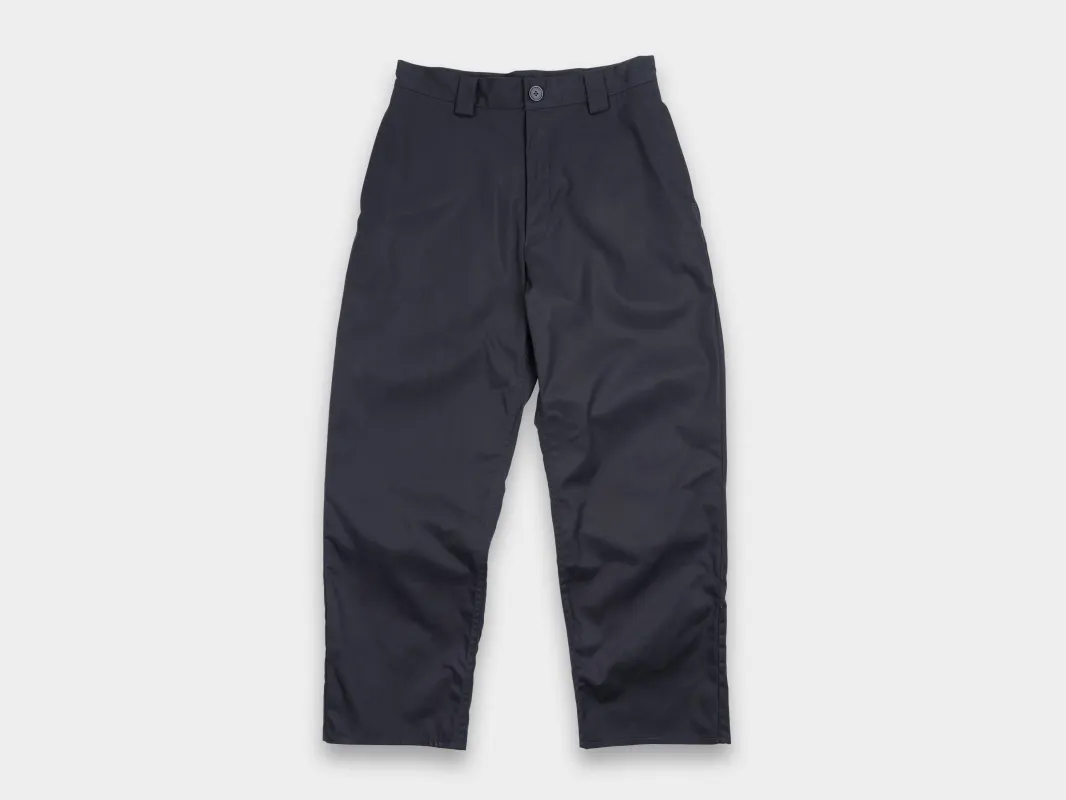 R16Y6 "Suit Pants" Black Magic Gabardine sold by MAN-TLE