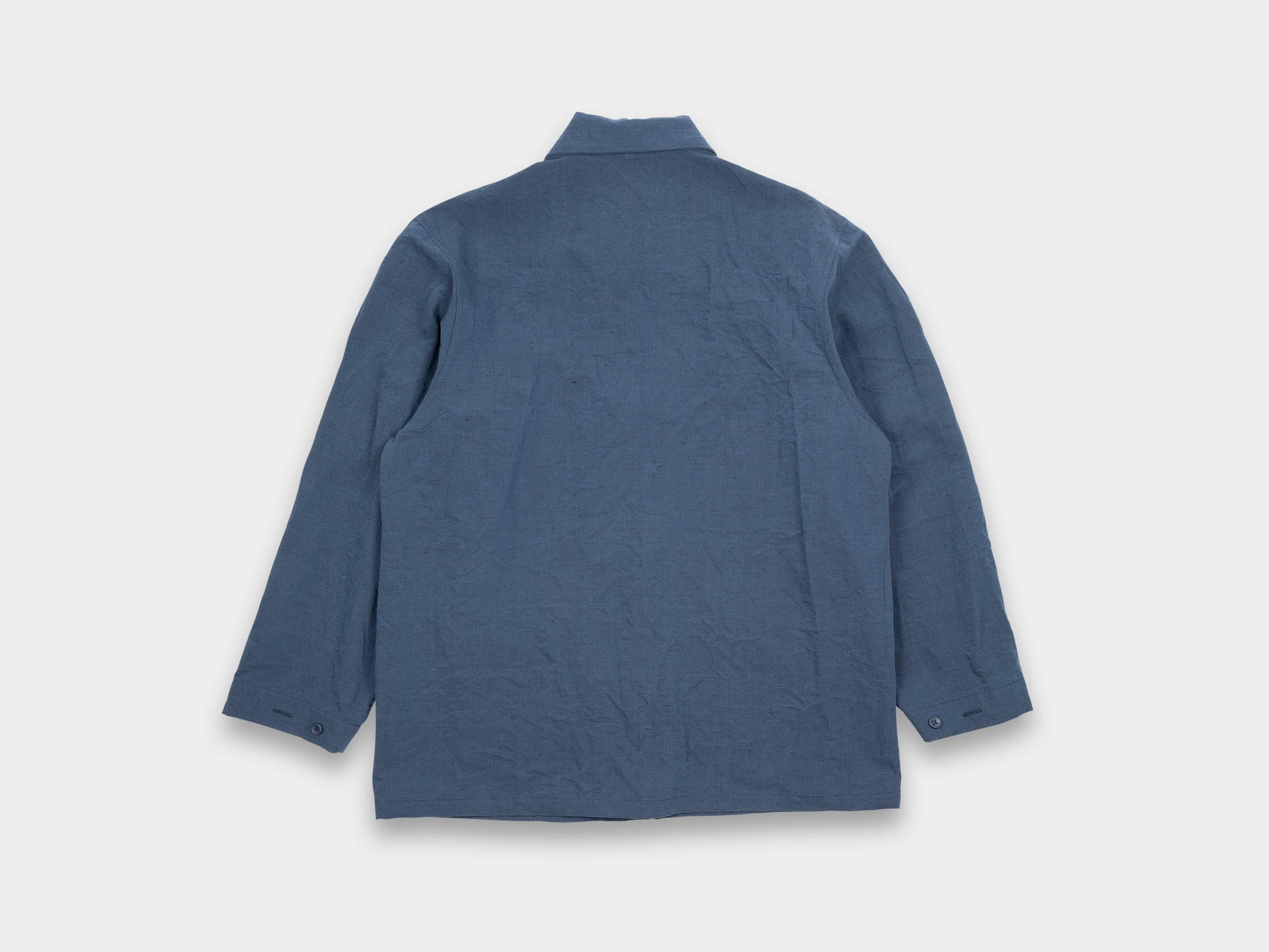 R16O2 "Coverall" Blue Metal Linen sold by MAN-TLE product image thumbnail 3