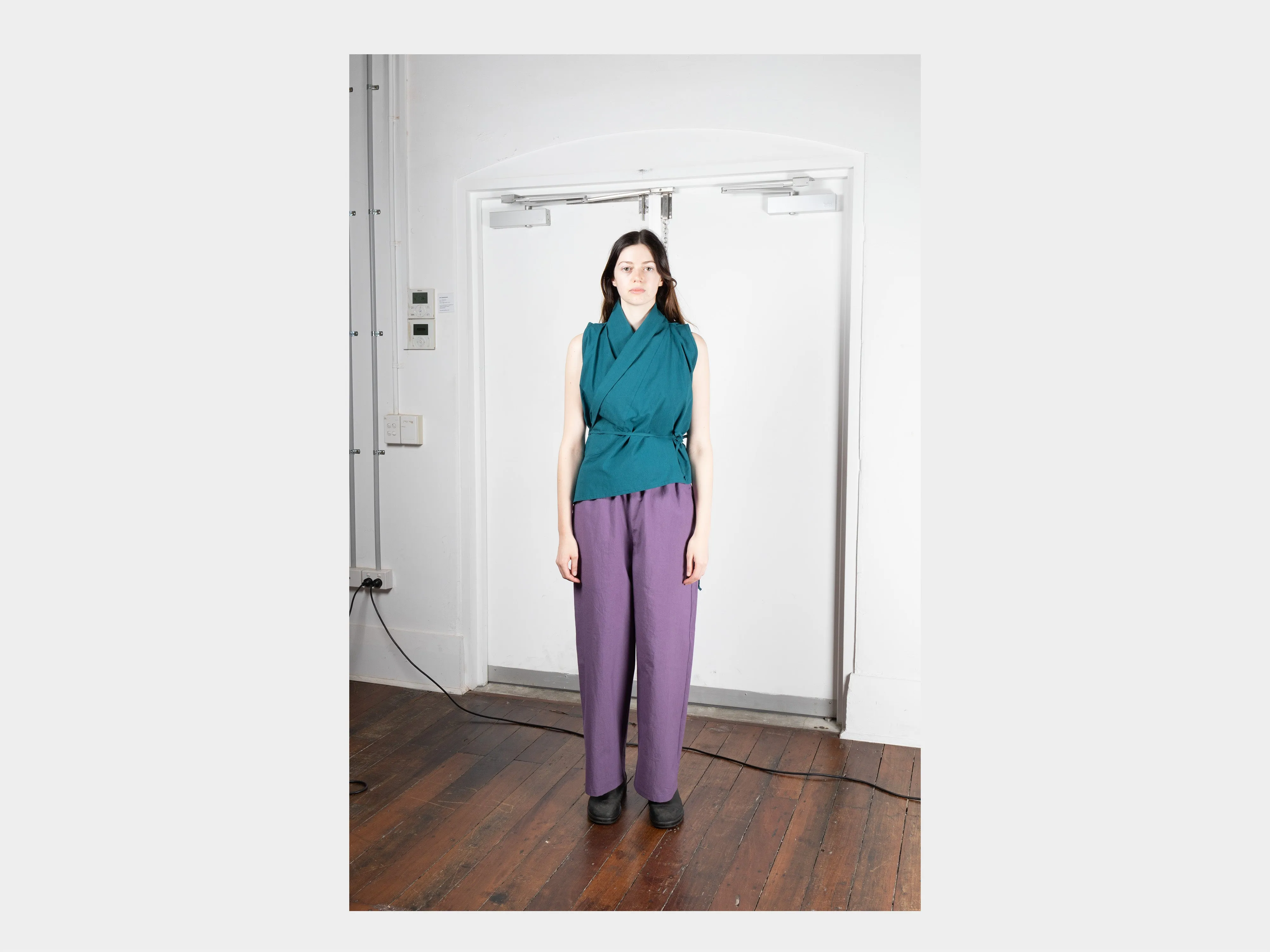 W-SPP3 "Soft Pants" Bluebell Weather sold by MAN-TLE product image thumbnail 3