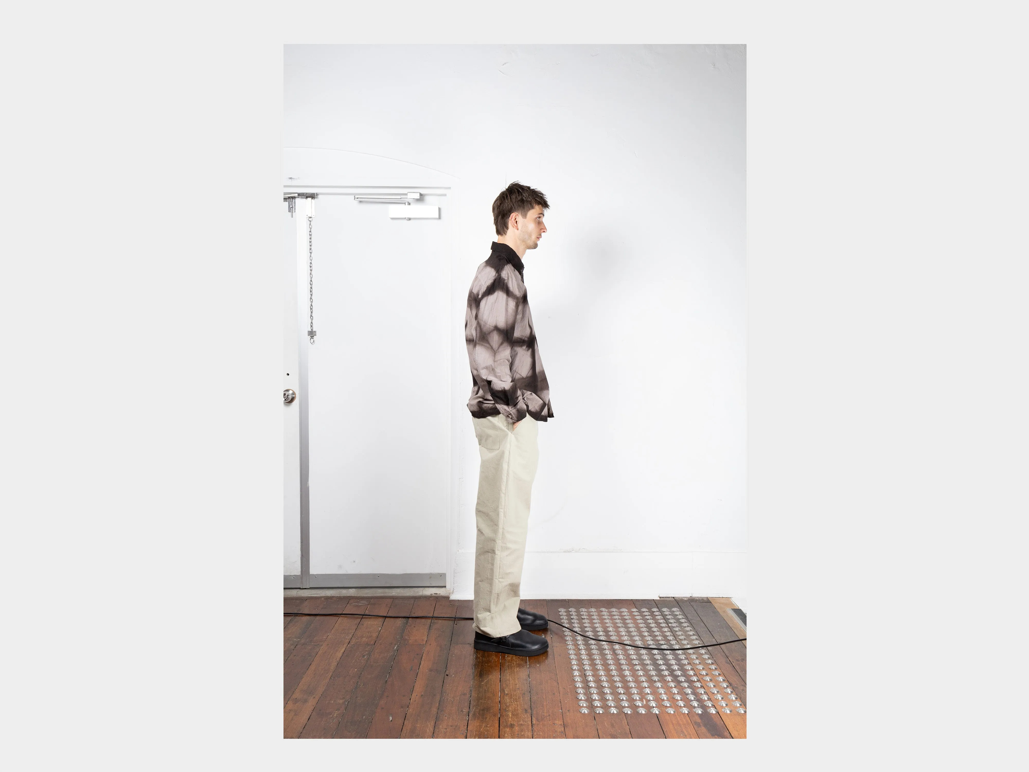 R19S4 "OD Shirt" Mud Wood Block sold by MAN-TLE product image thumbnail 5