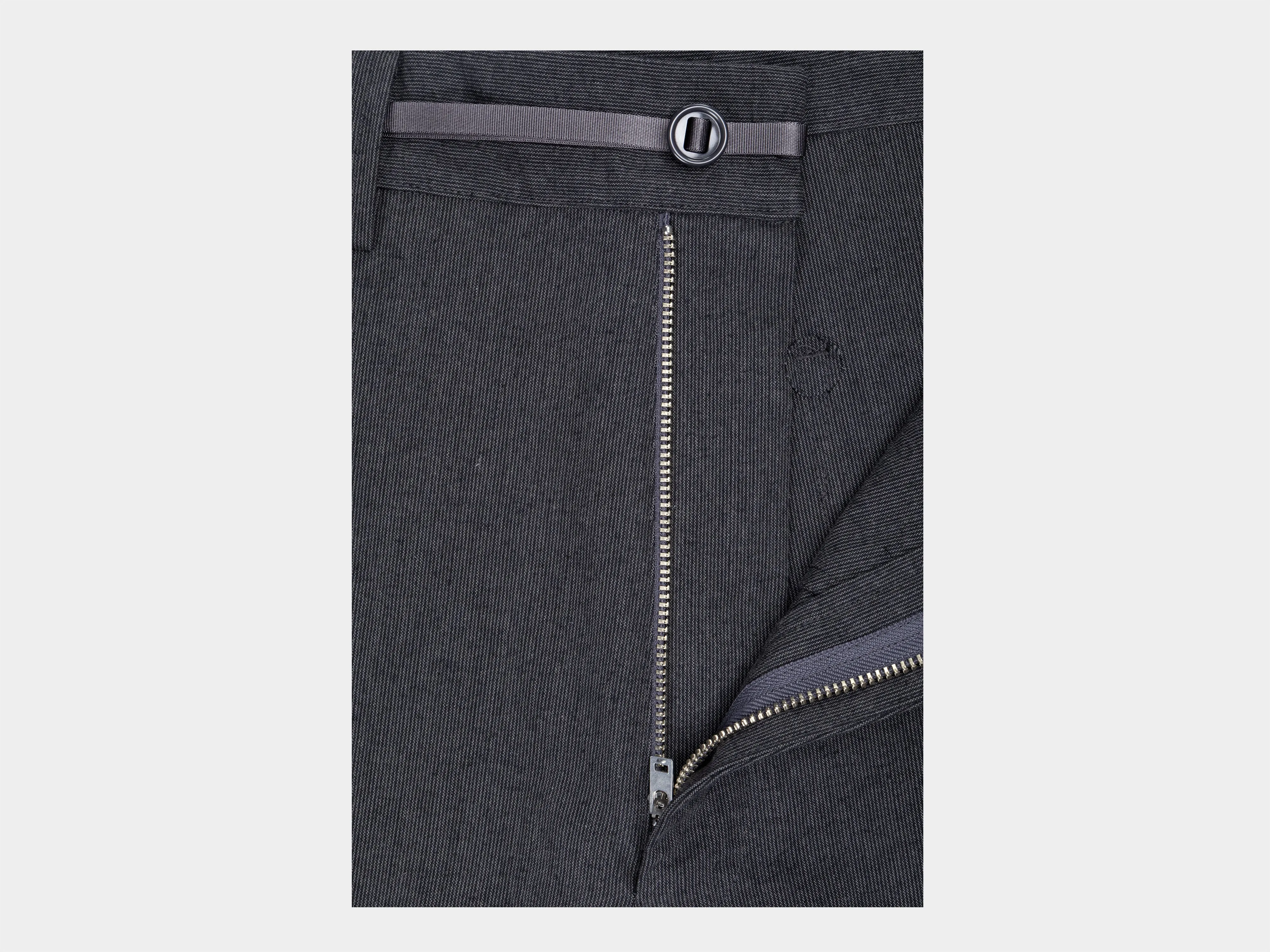 R19P4 "Wide Pants" Granite Wool sold by MAN-TLE product image thumbnail 3