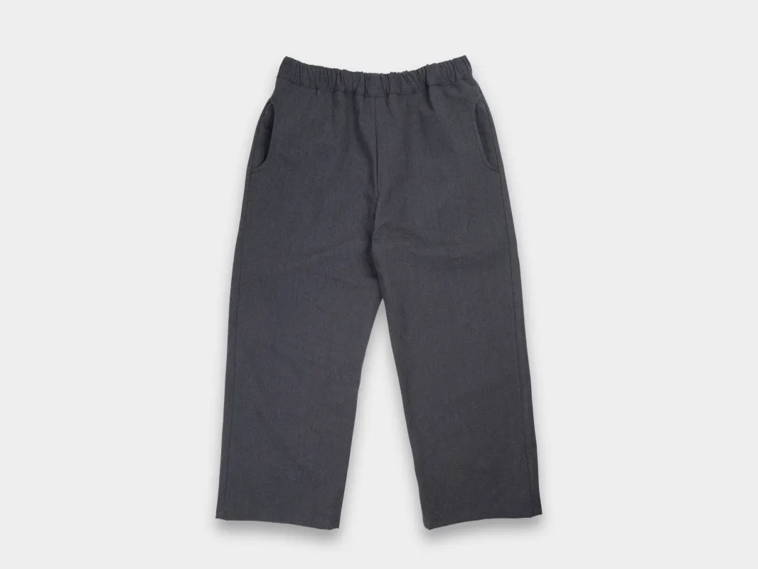 R19P5 "Solid Pants" Granite Wool sold by MAN-TLE