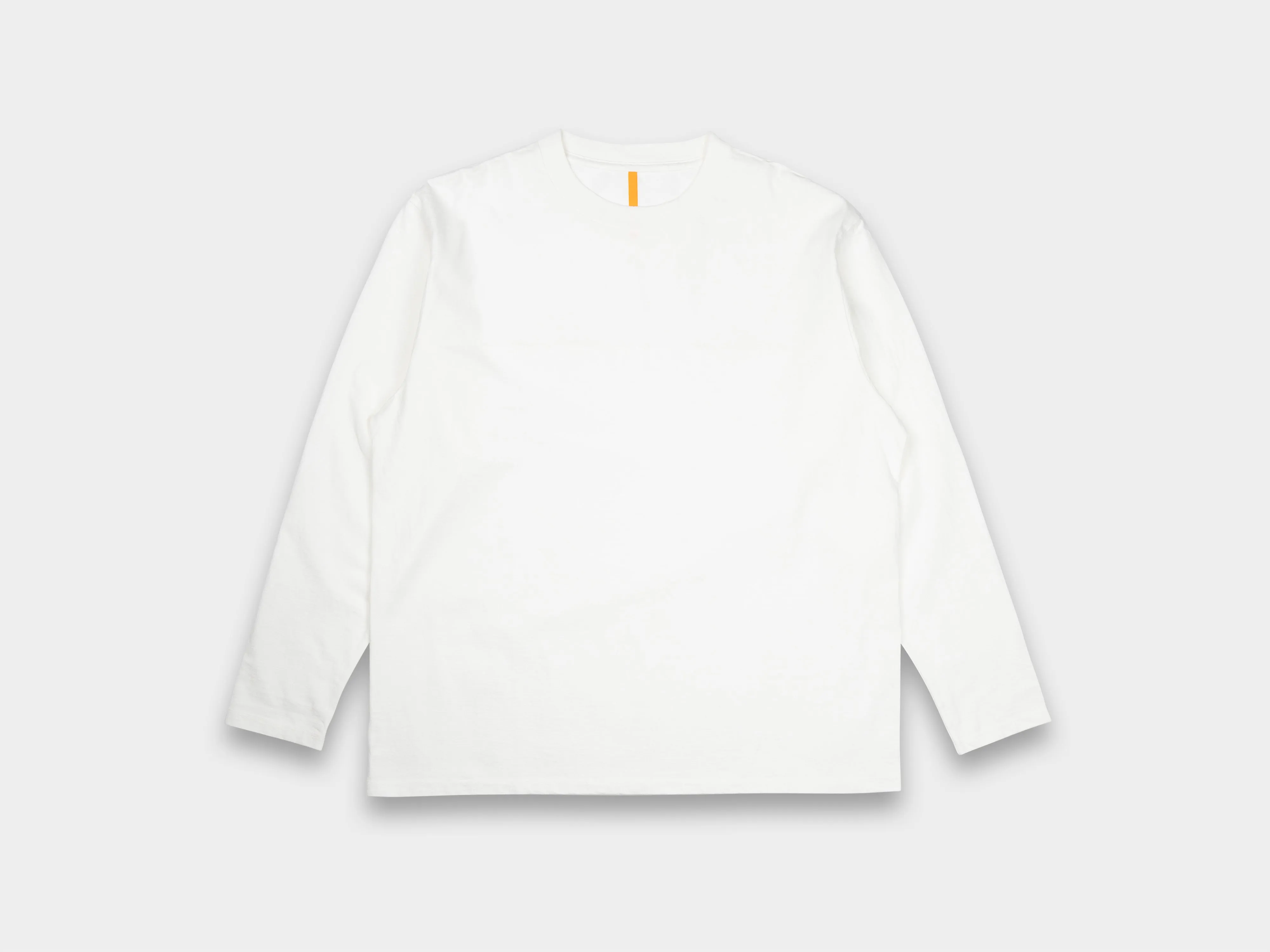 R19T3 "Big T-Shirt Long-Sleeve" White sold by MAN-TLE
