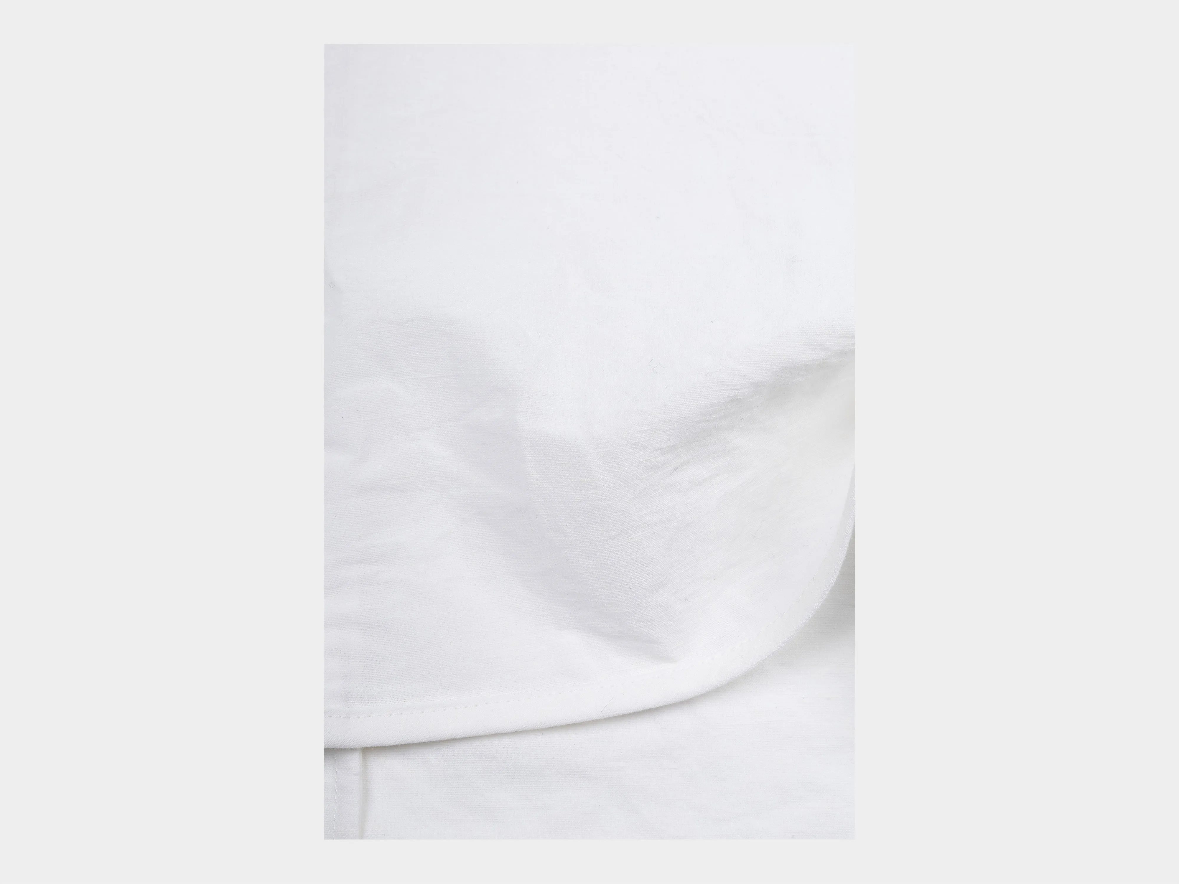 W-R18S5 "Box Shirt" Shell Linen sold by MAN-TLE product image thumbnail 3