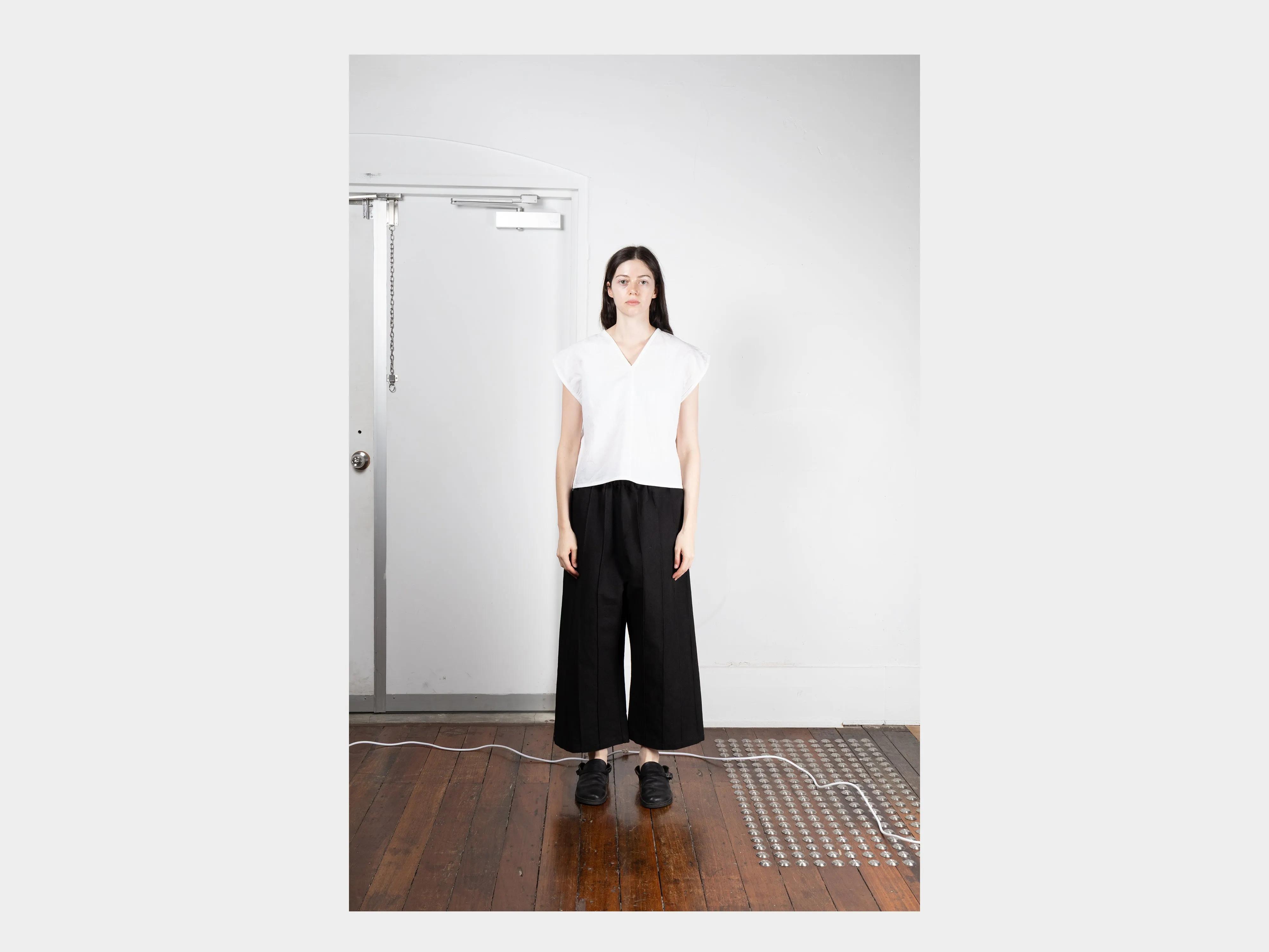 W-R18S5 "Box Shirt" Shell Linen sold by MAN-TLE product image thumbnail 4