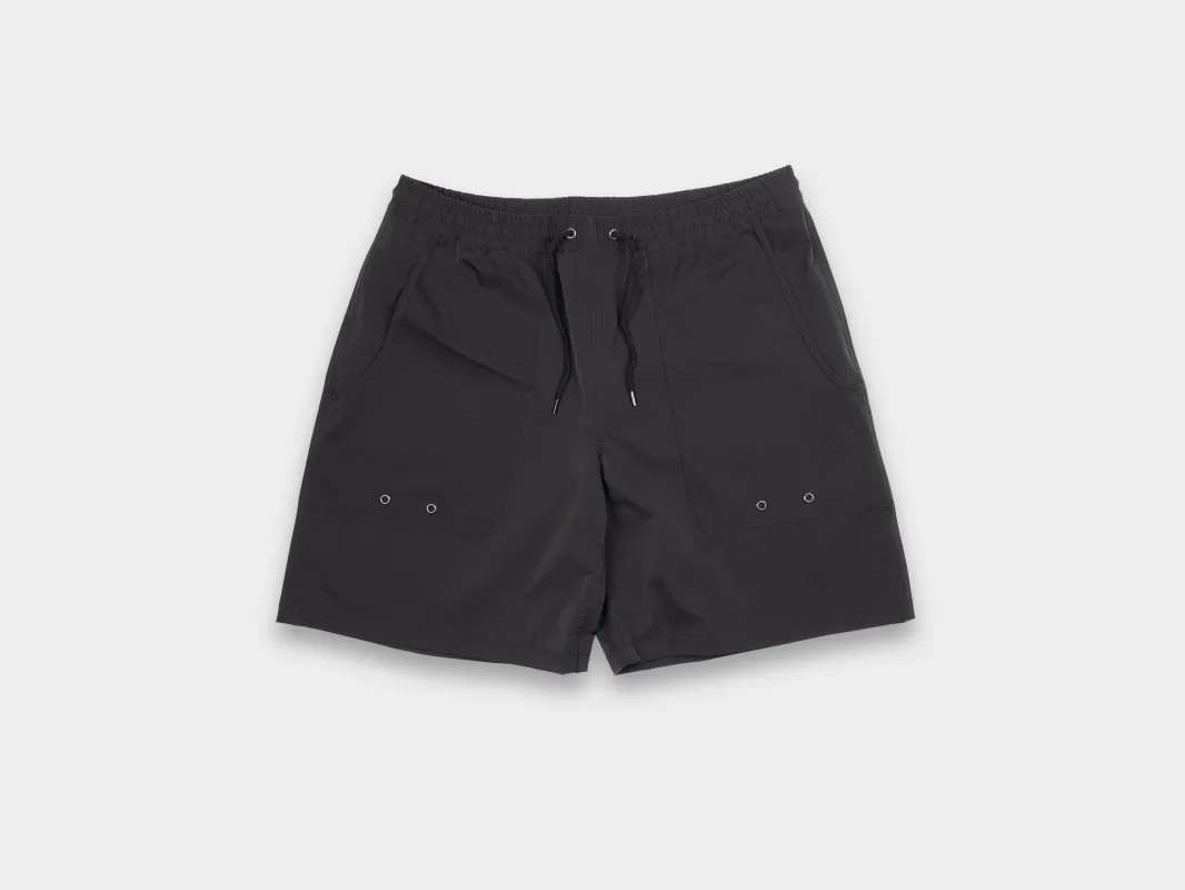 R0N9 "Water Shorts" Black Swim sold by MAN-TLE