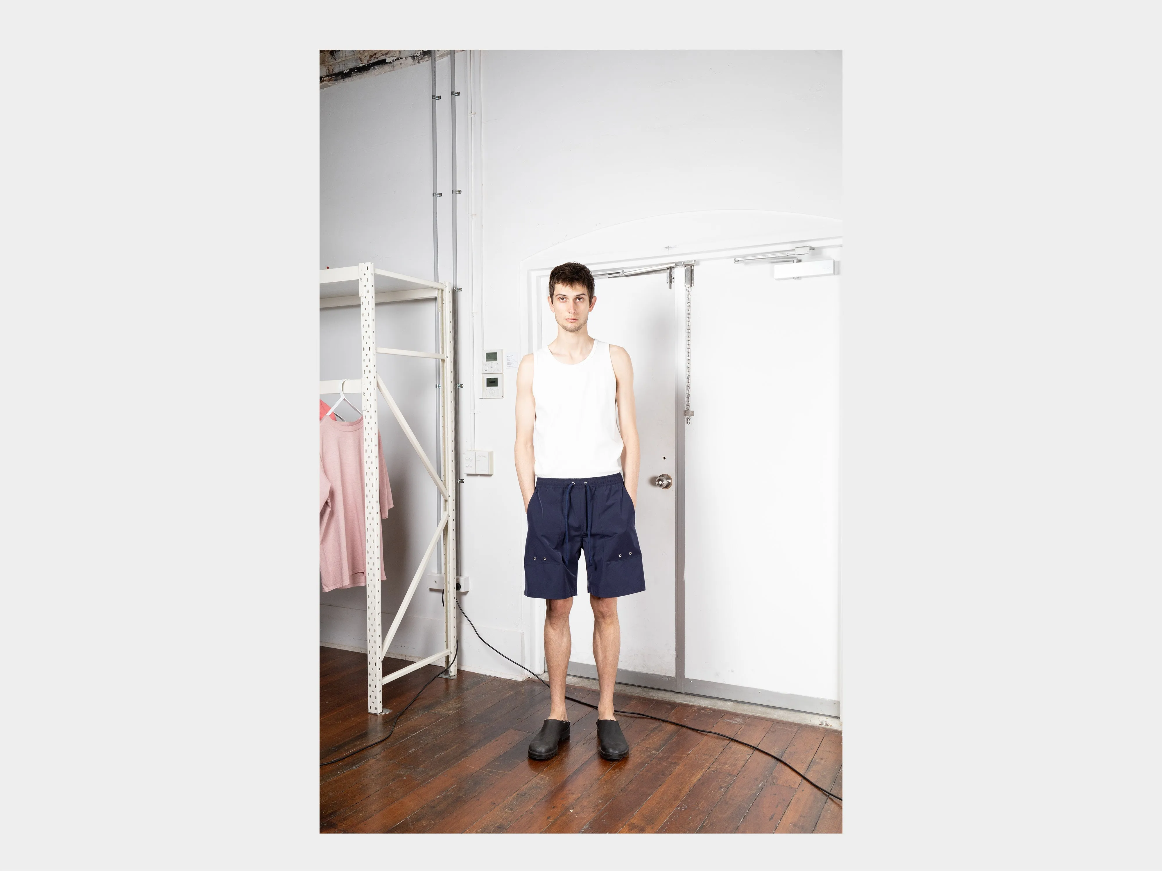 R18N9 "Water Shorts" Navy Swim sold by MAN-TLE product image thumbnail 4