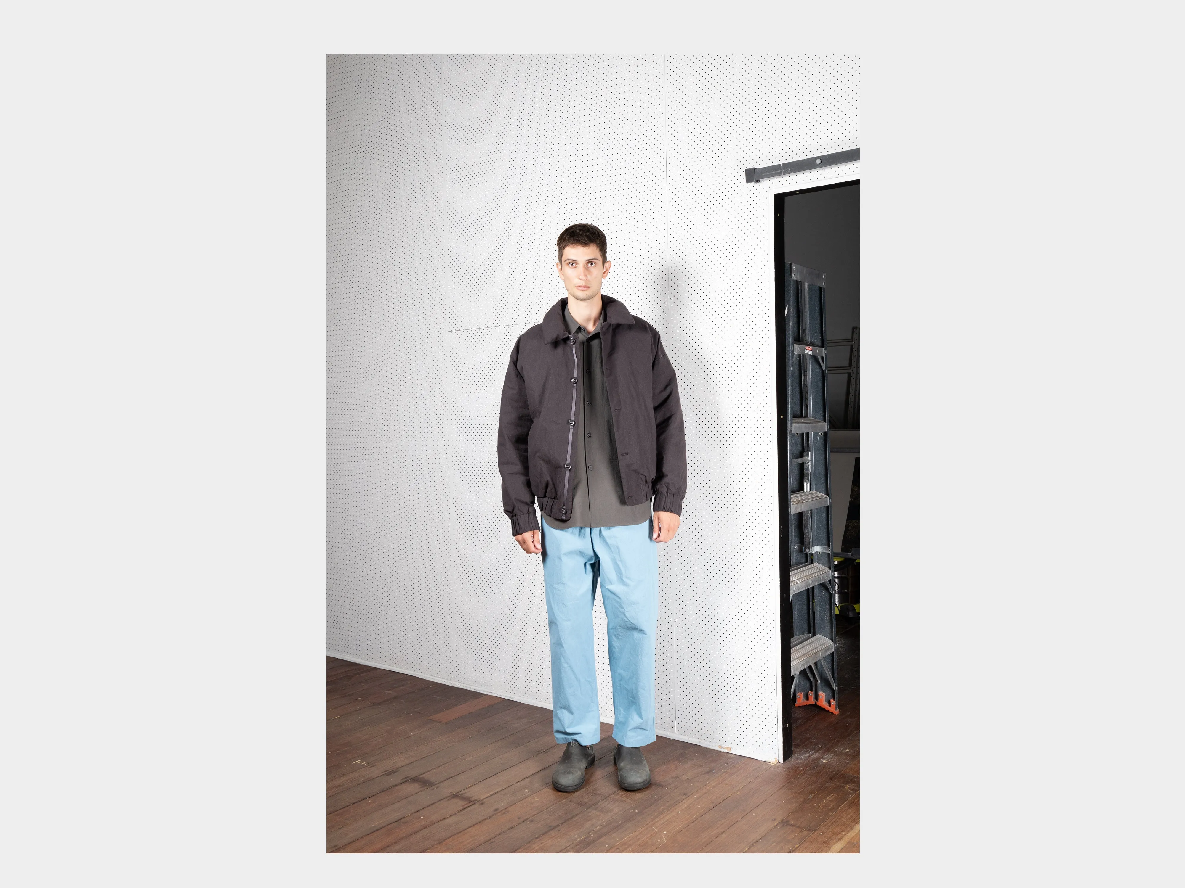 R0D3 "Down Blouson" Earth Wax sold by MAN-TLE product image thumbnail 5