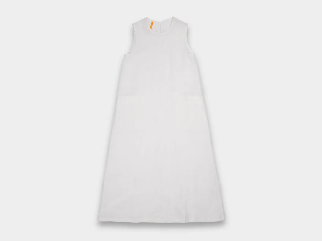 W-SPA5 "Round Dress" Shell Linen sold by MAN-TLE