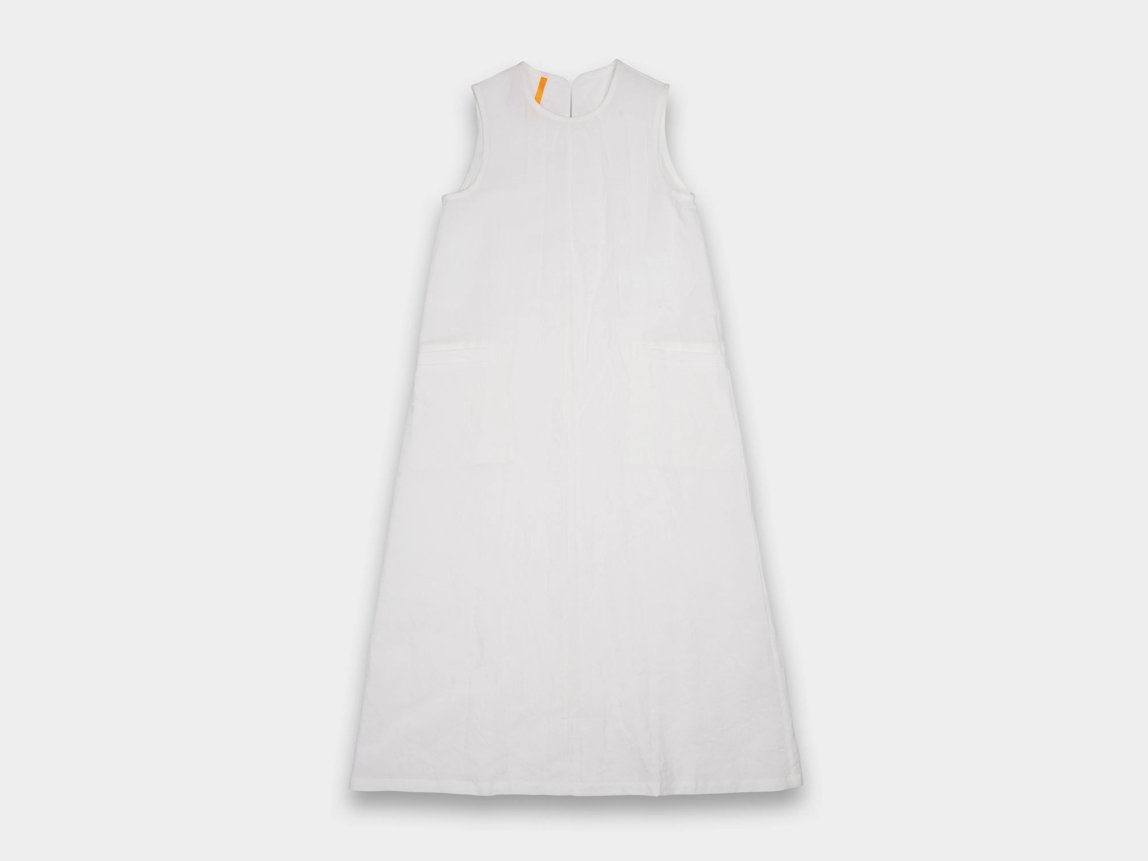 W-SPA5 "Round Dress" Shell Linen sold by MAN-TLE