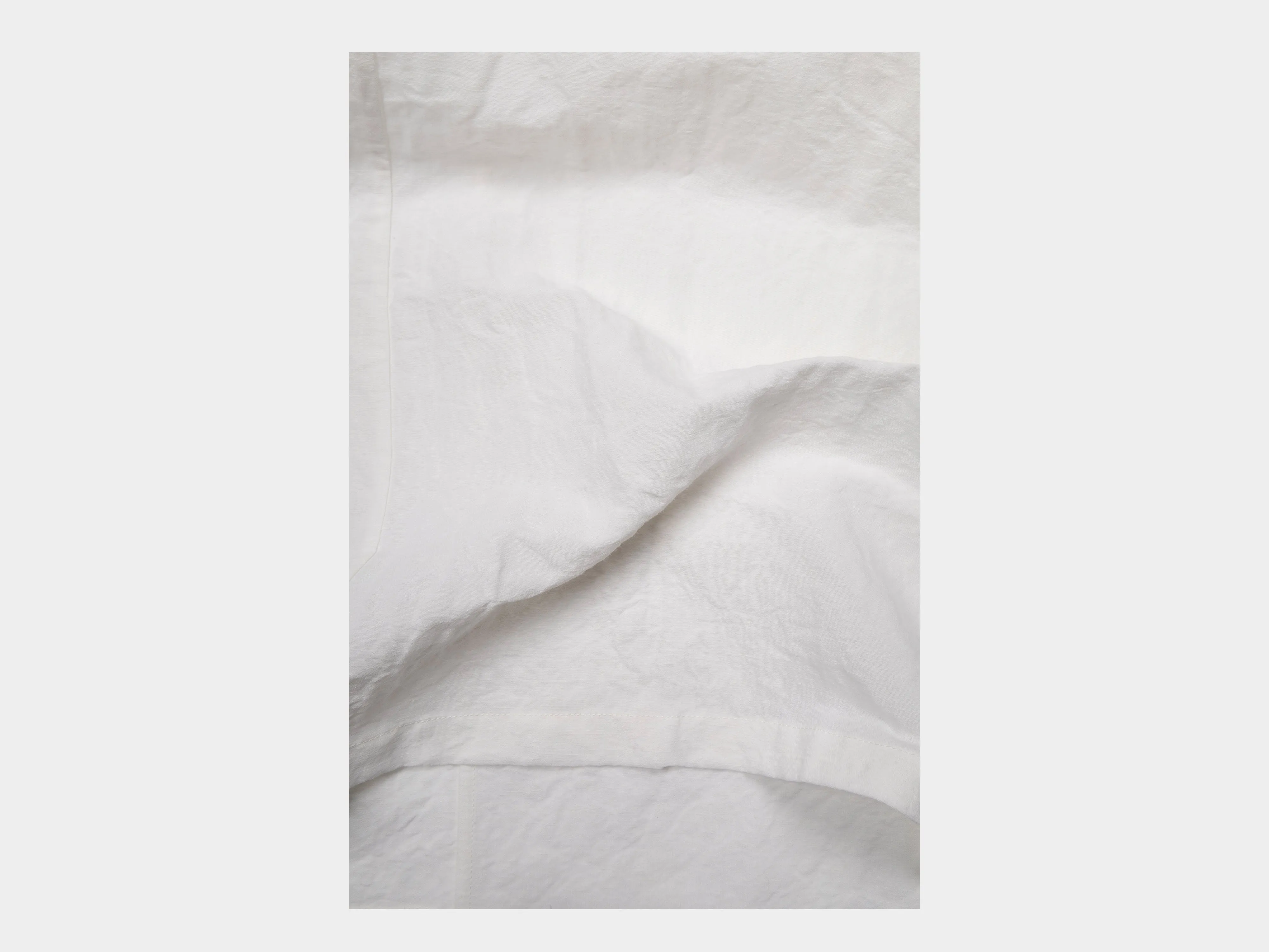 W-SPA5 "Round Dress" Shell Linen sold by MAN-TLE product image thumbnail 3