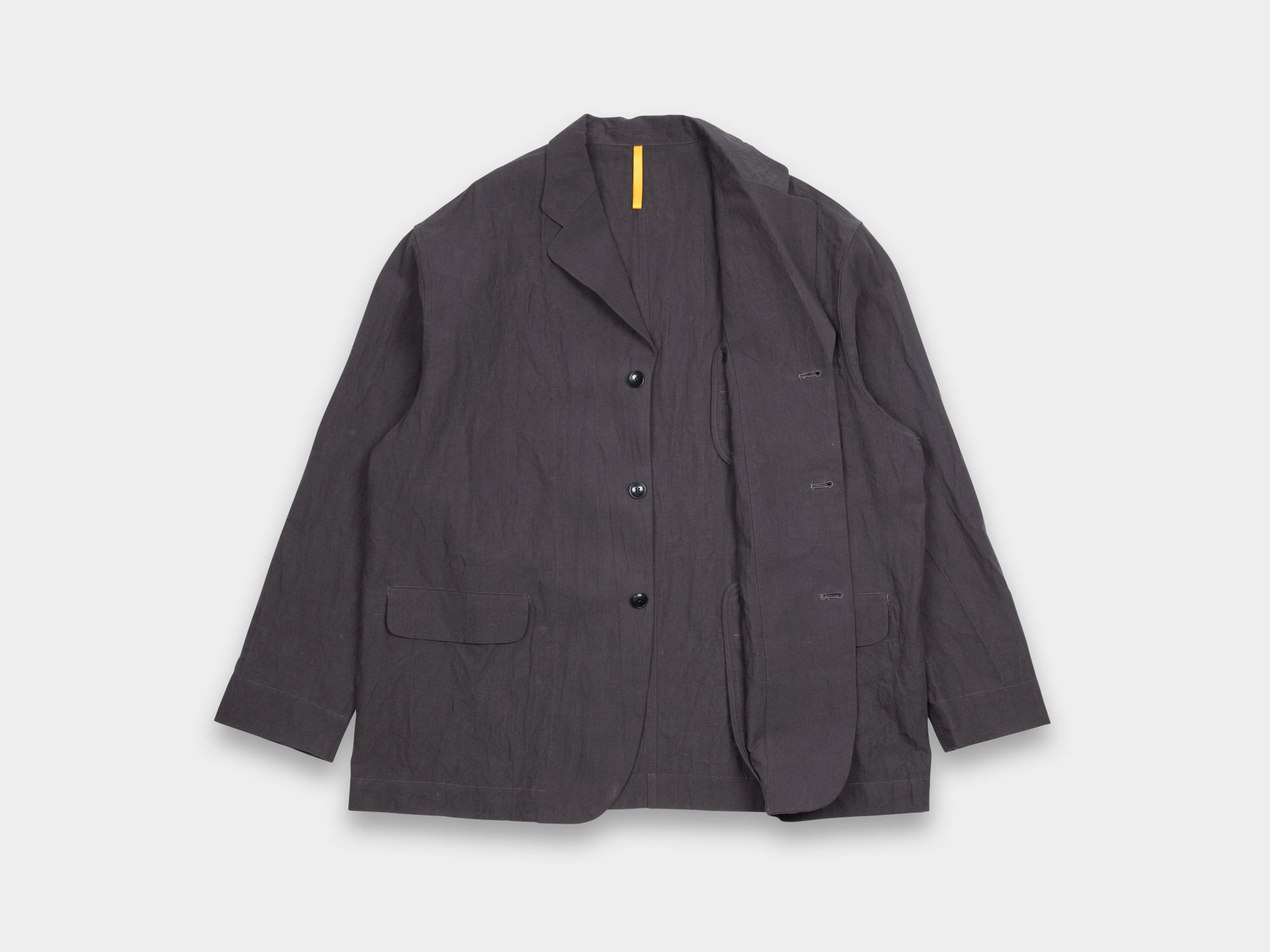 R20Y4 "Big Blazer" Earth Linen sold by MAN-TLE product image thumbnail 2