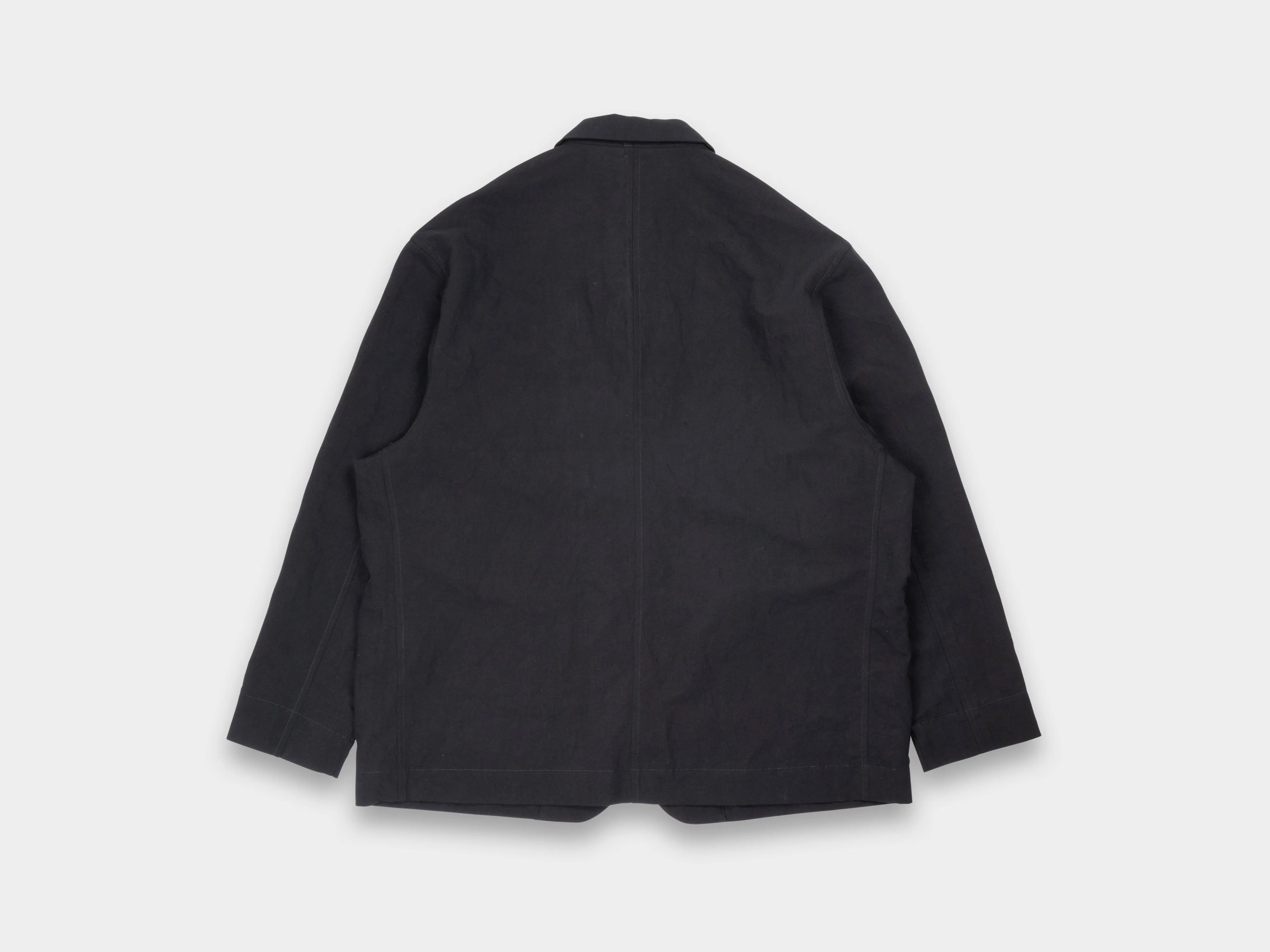 R20Y4 "Big Blazer" Black Linen sold by MAN-TLE product image thumbnail 3
