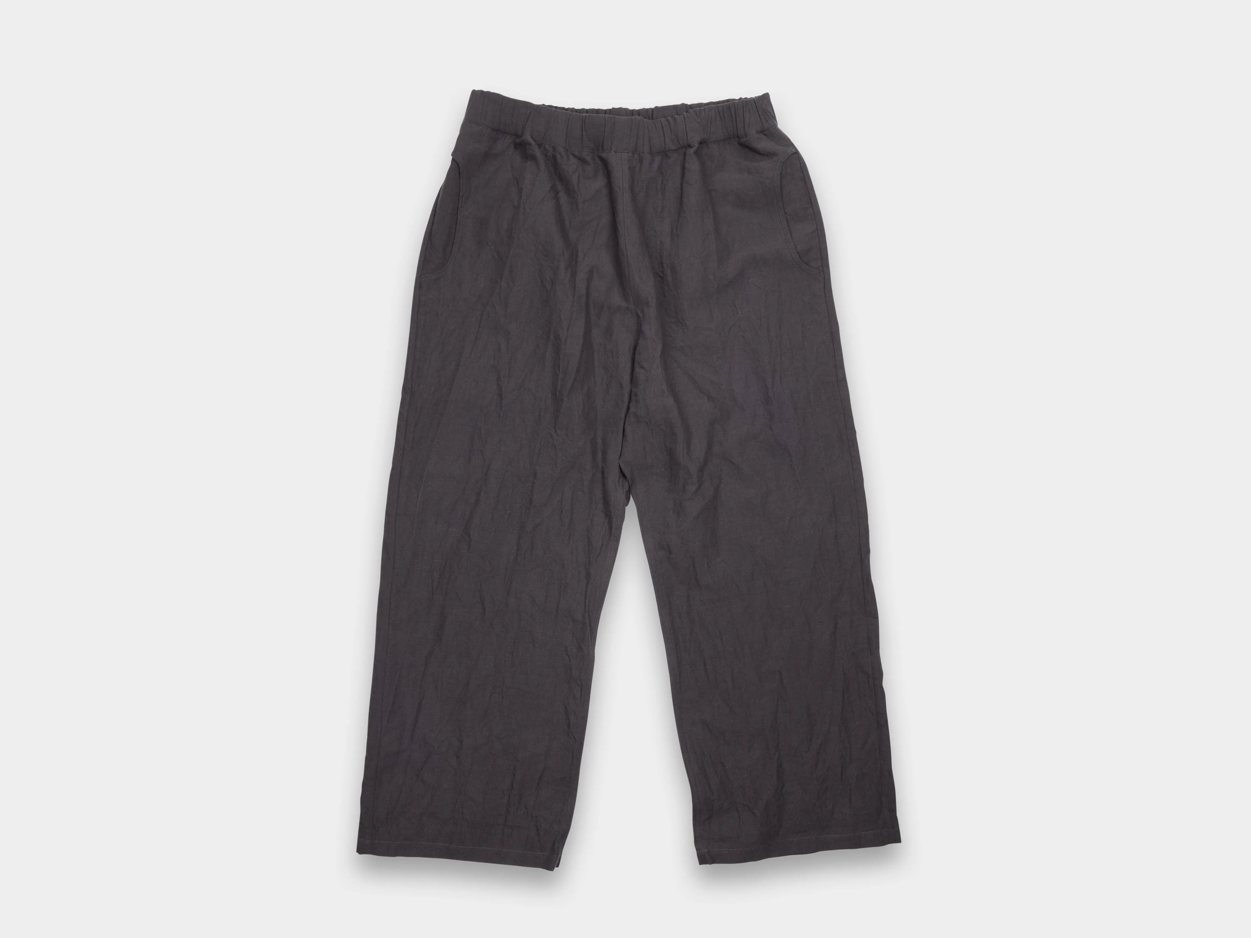 R20P5 "Solid Pants" Earth Linen sold by MAN-TLE