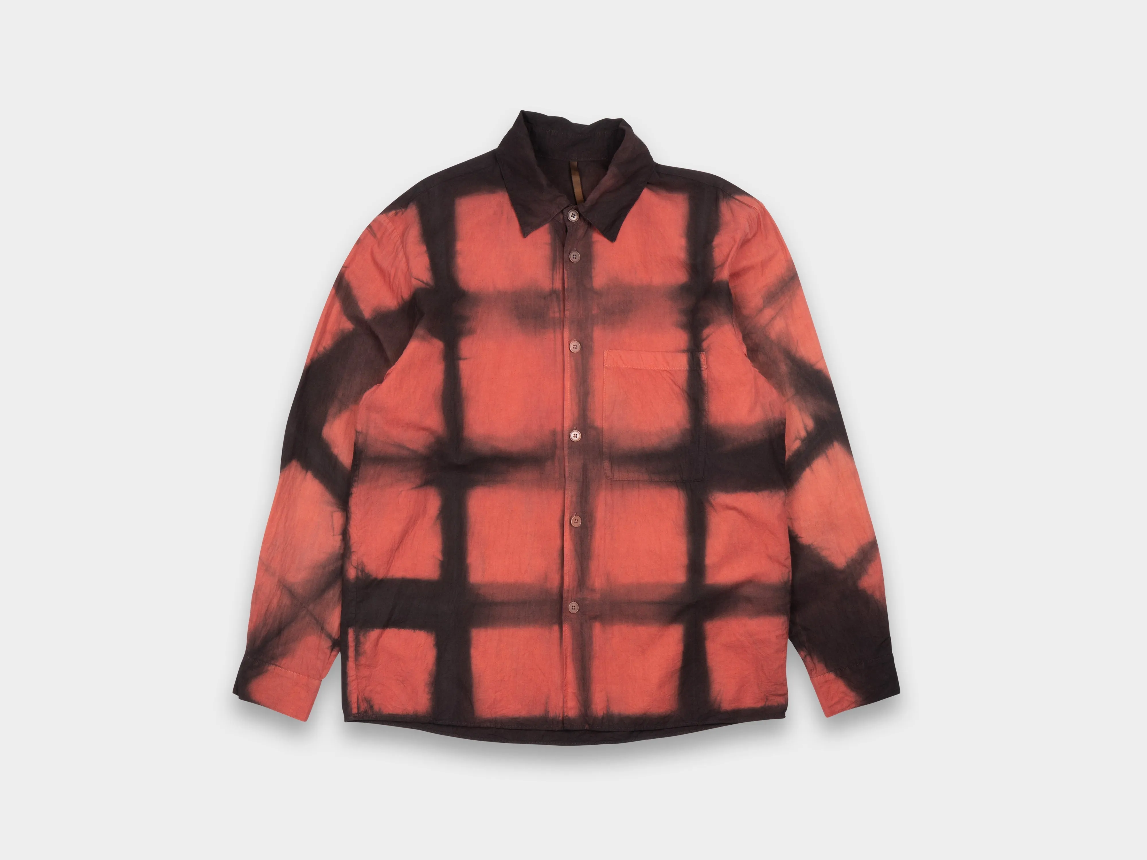 R20S4 "OD Shirt" Akane / Dorozome Itajime sold by MAN-TLE