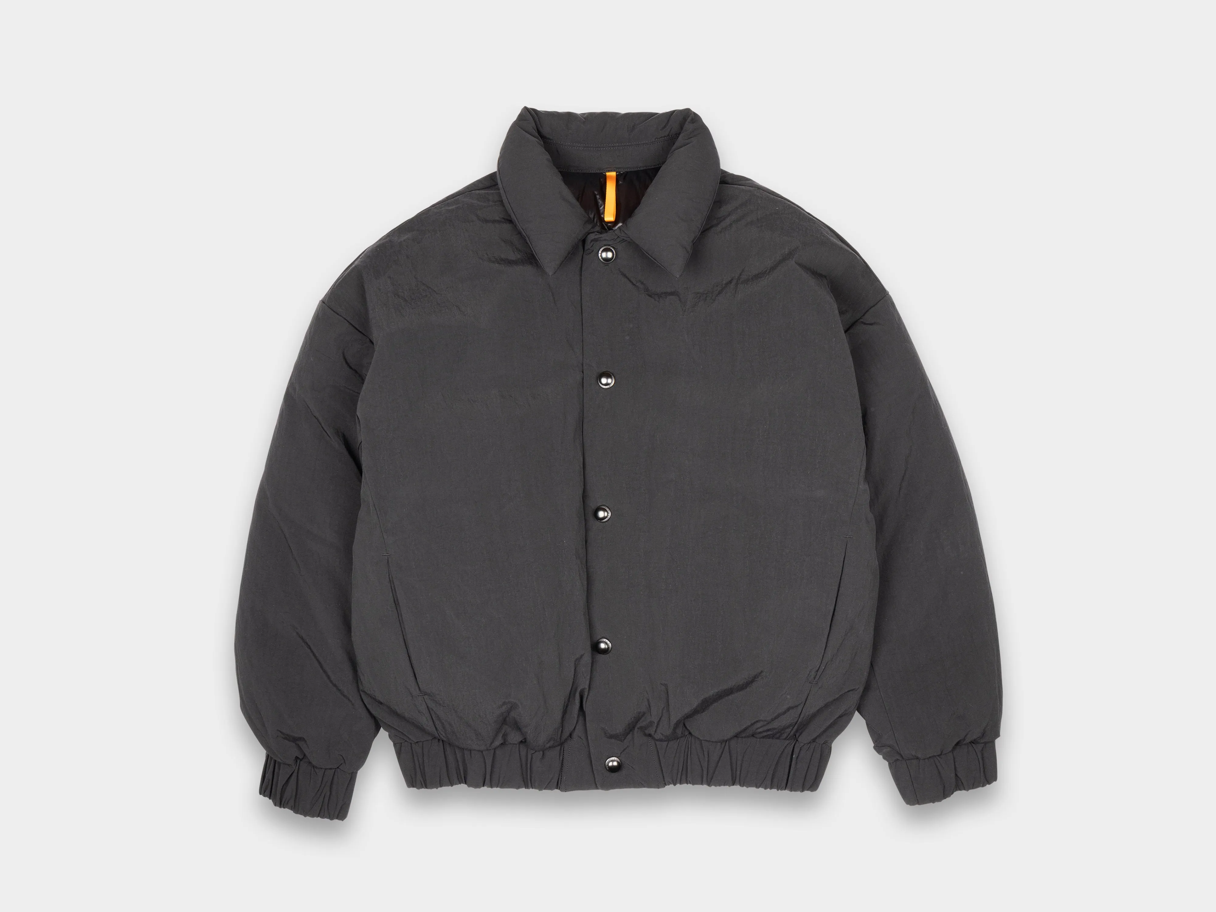 R0D6 "Double Down Blouson" Black Recycled Nylon sold by MAN-TLE
