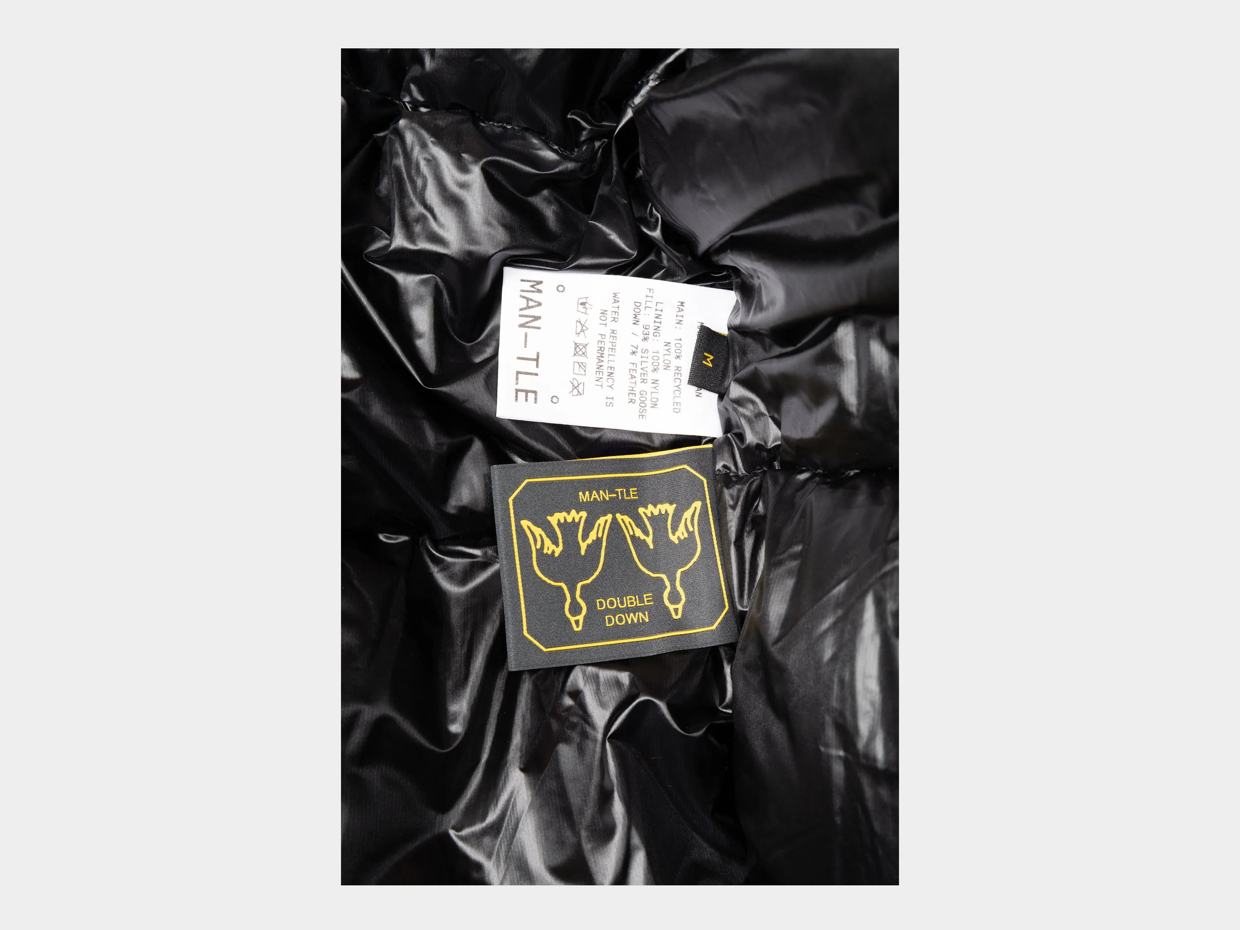 R0D6 "Double Down Blouson" Black Recycled Nylon sold by MAN-TLE product image thumbnail 5