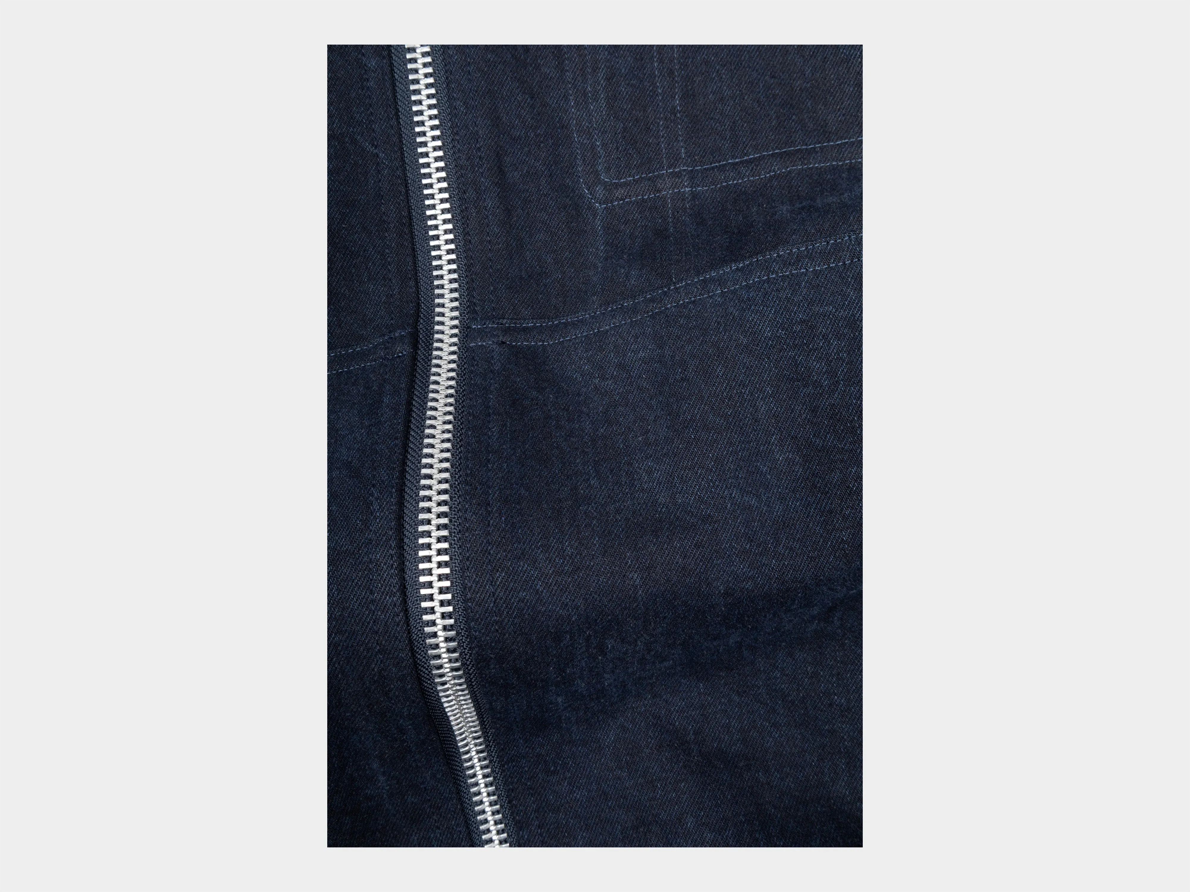 R20J3 "Jebok Parka" Blue Sumi Organic Denim sold by MAN-TLE product image thumbnail 4
