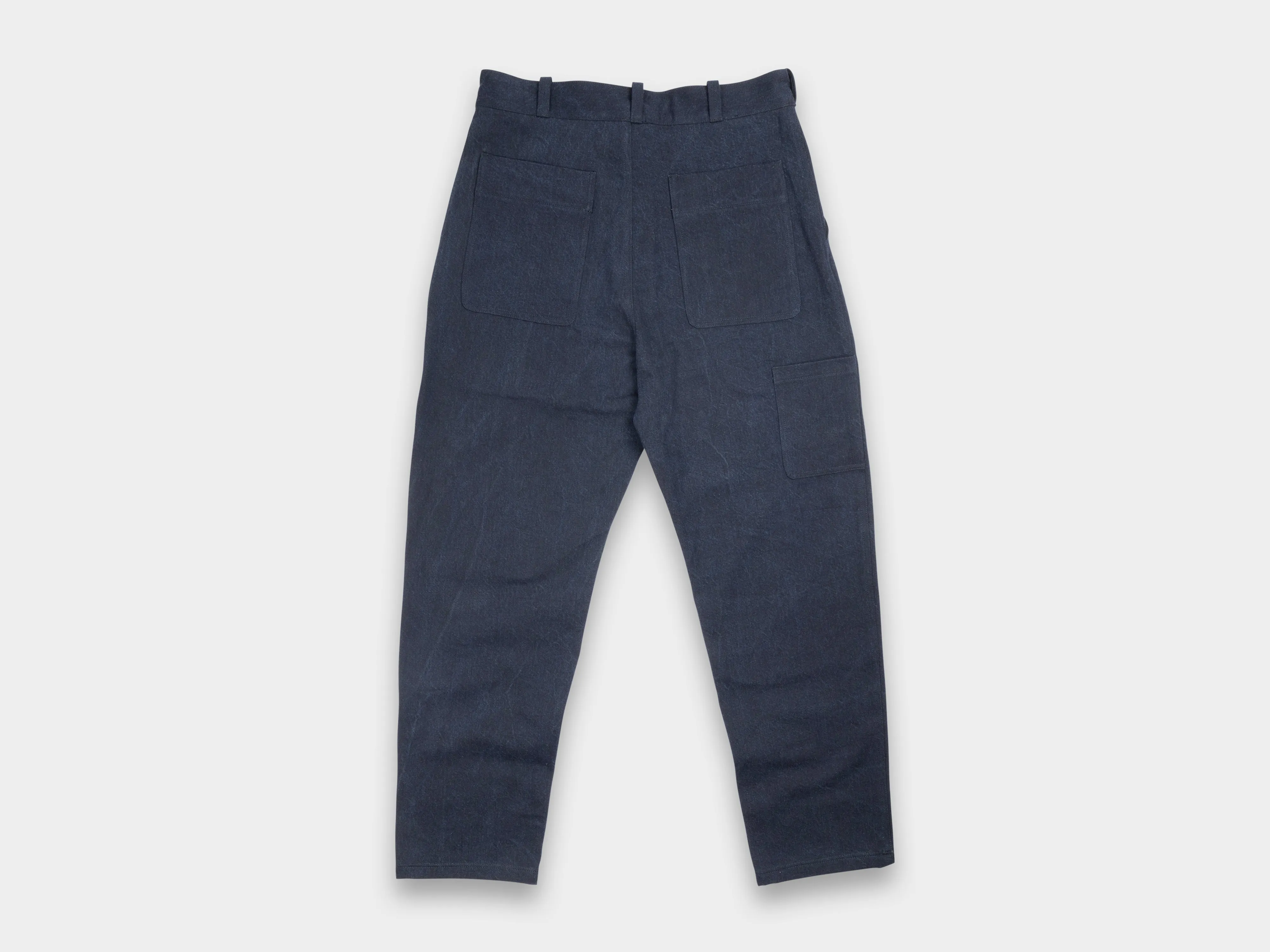 R20J4 "Jebok Chino" Blue Sumi Organic Denim sold by MAN-TLE product image thumbnail 2