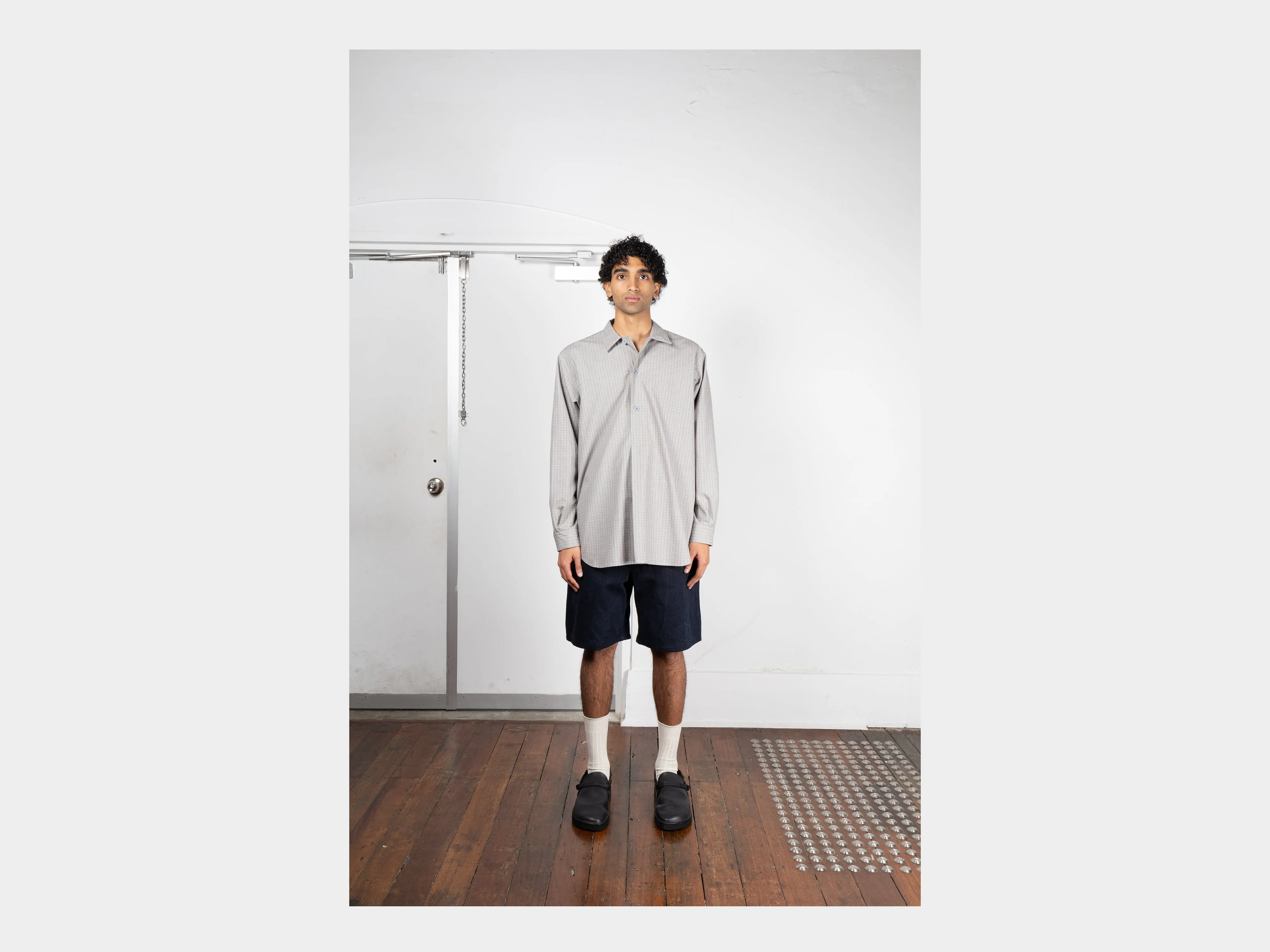 R20J7 "Jebok Shorts" Blue Sumi Organic Denim sold by MAN-TLE product image thumbnail 4