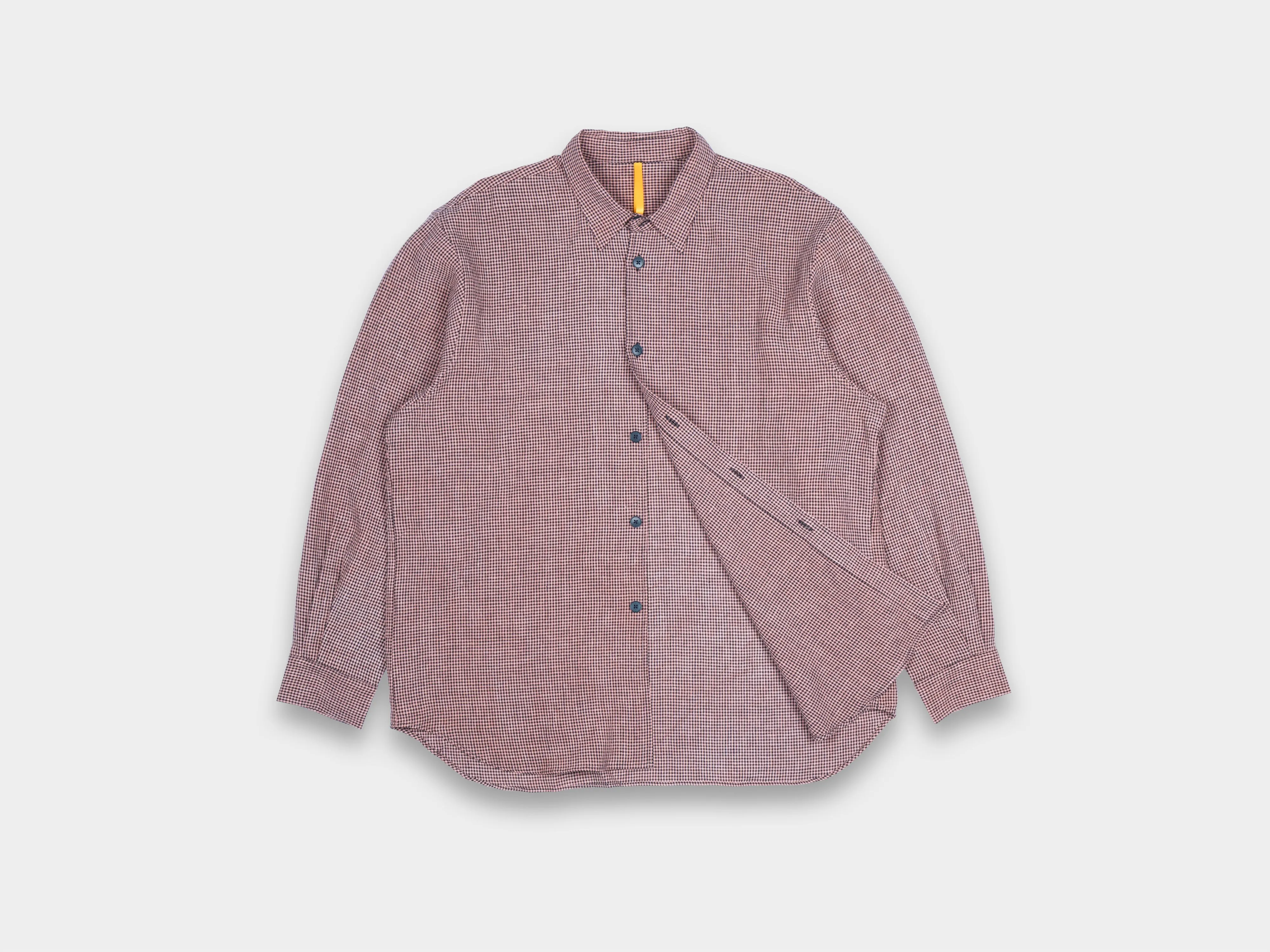 R20S8 "Weather Shirt" Bengara Gingham sold by MAN-TLE product image thumbnail 2