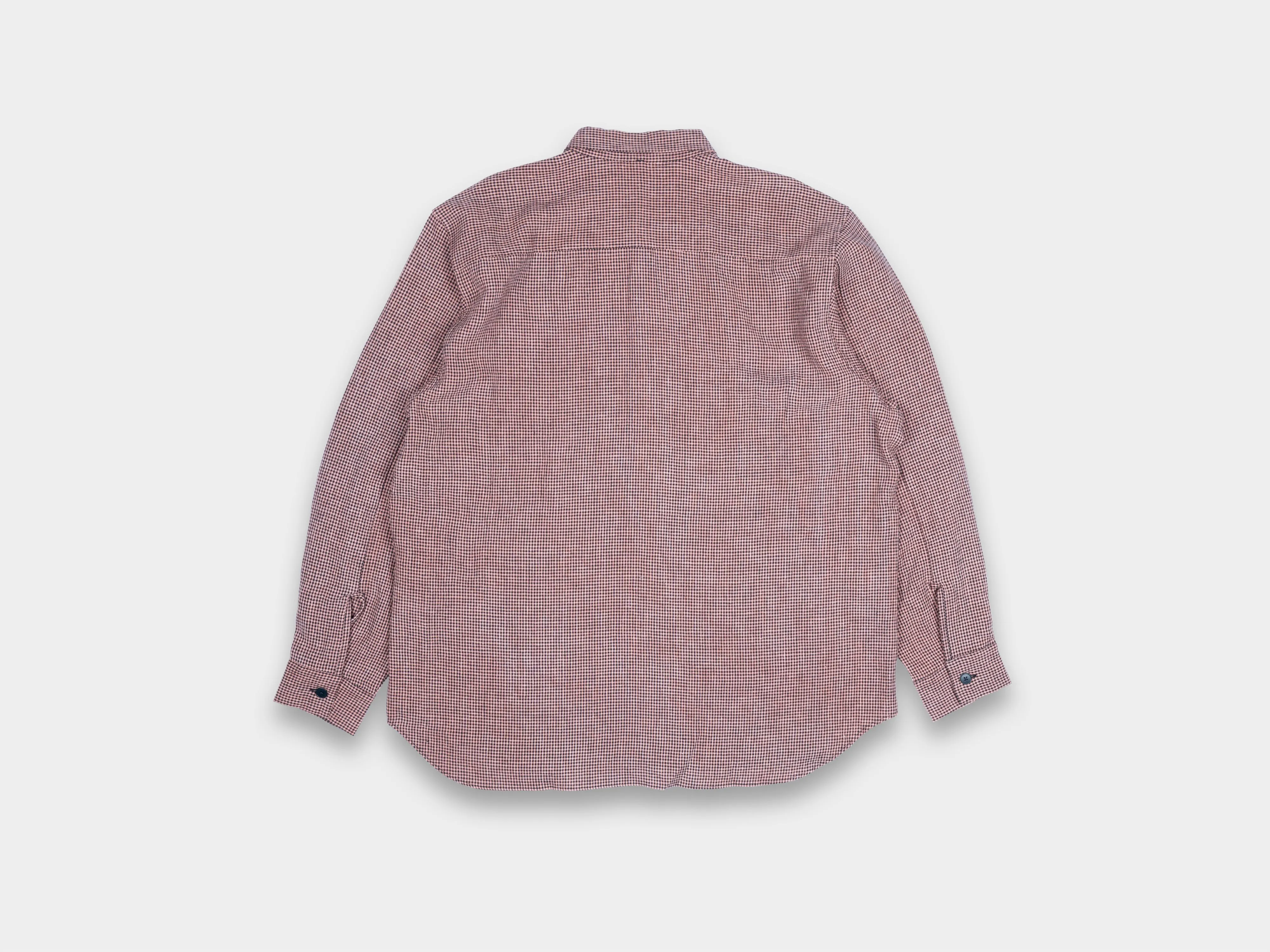 R20S8 "Weather Shirt" Bengara Gingham sold by MAN-TLE product image thumbnail 3