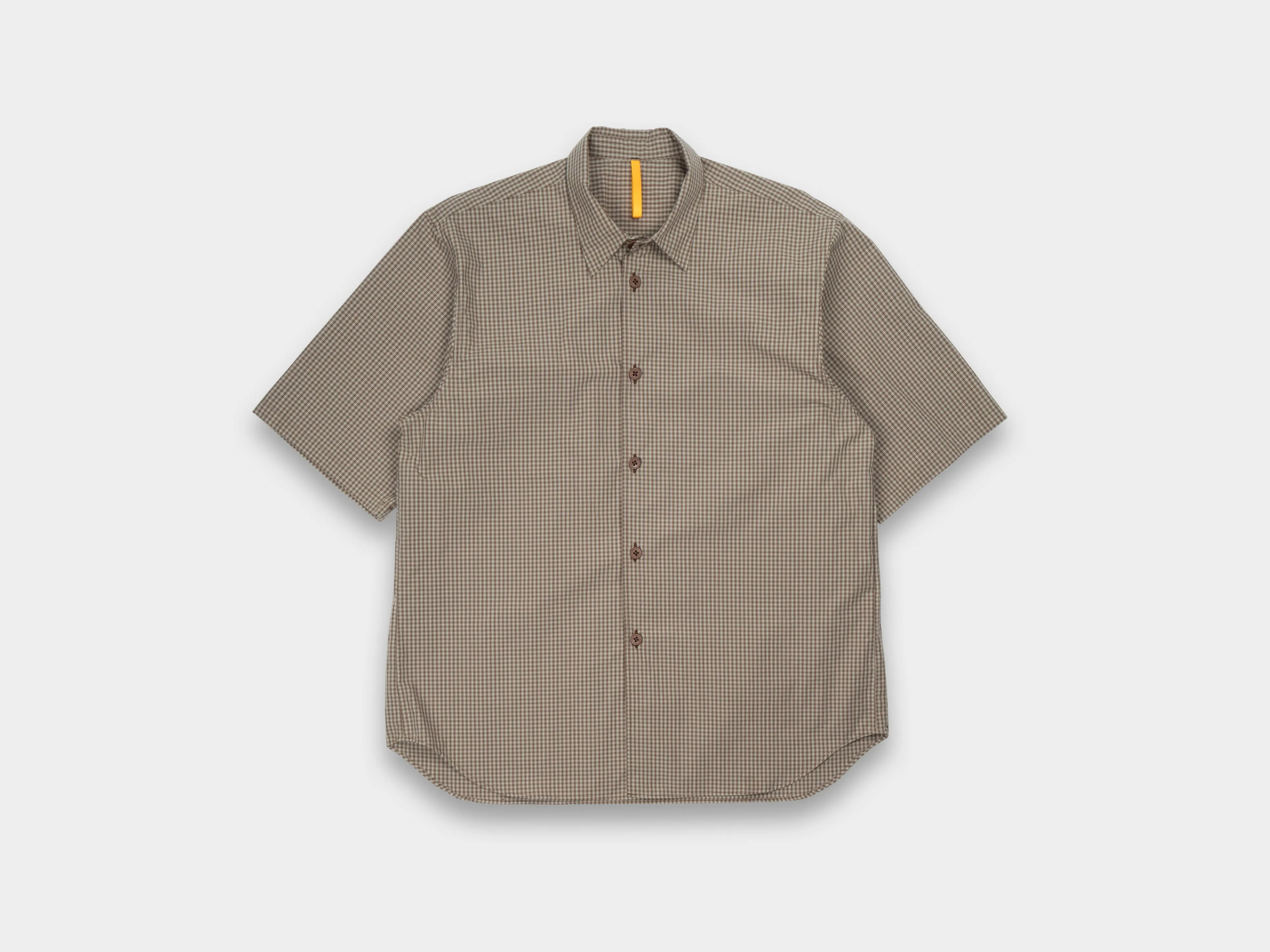 R20S9 "S/S Weather Shirt" Garden Grid sold by MAN-TLE