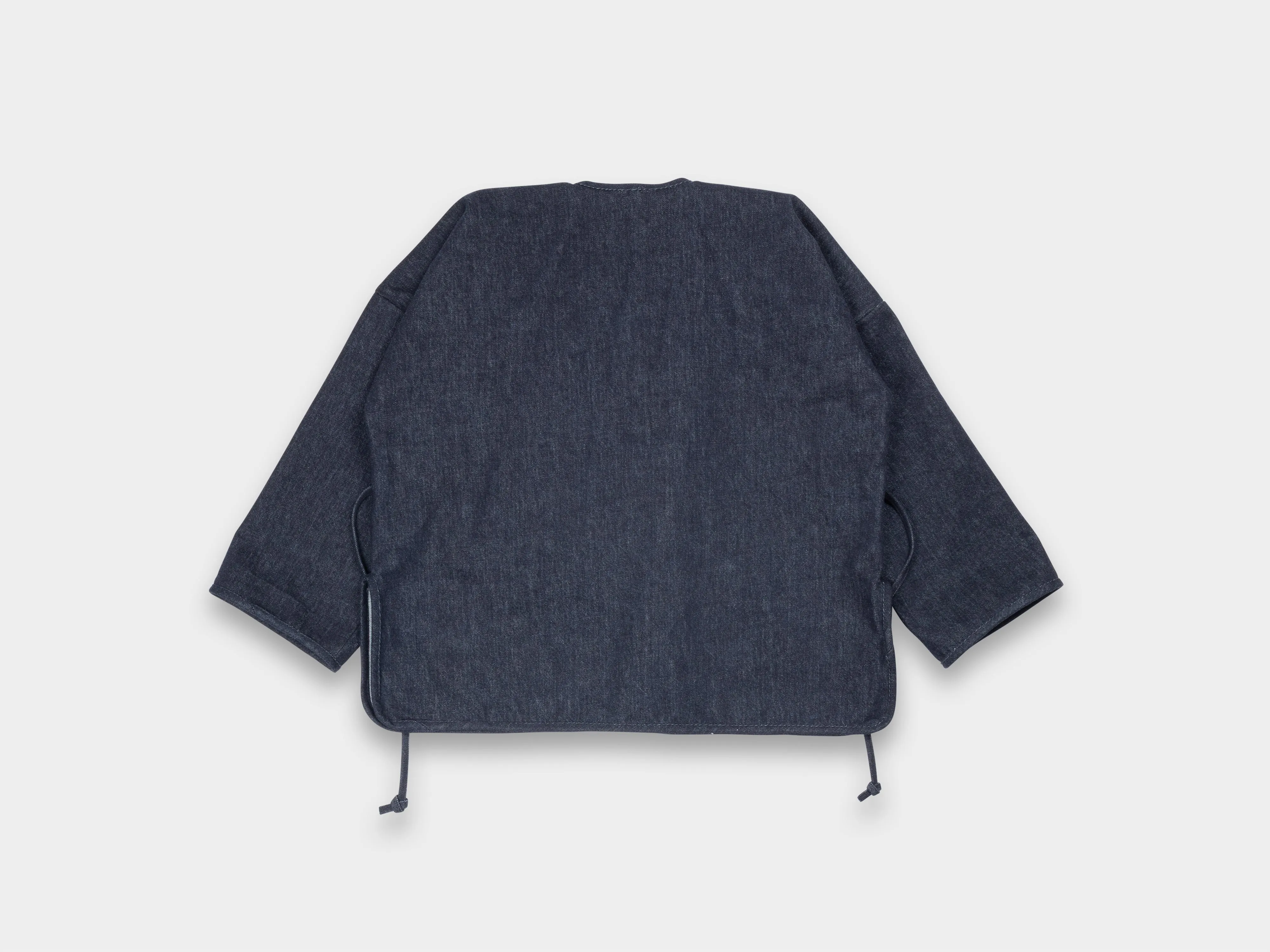 W-R20S7 "Cross Cardigan" Navy Slub Denim sold by MAN-TLE product image thumbnail 3