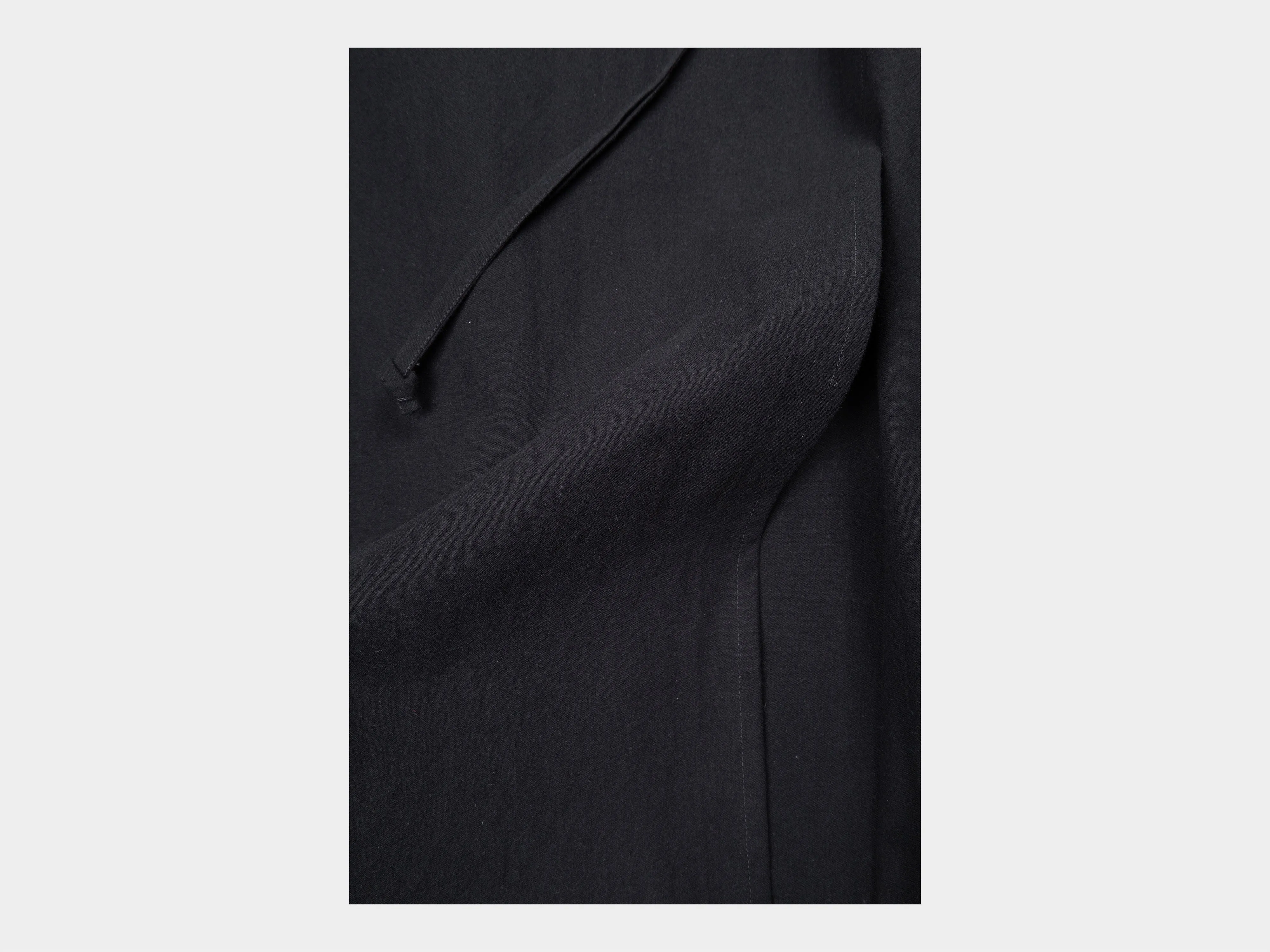 W-R0A8 "Jeogori Dress" Black Wash sold by MAN-TLE product image thumbnail 4