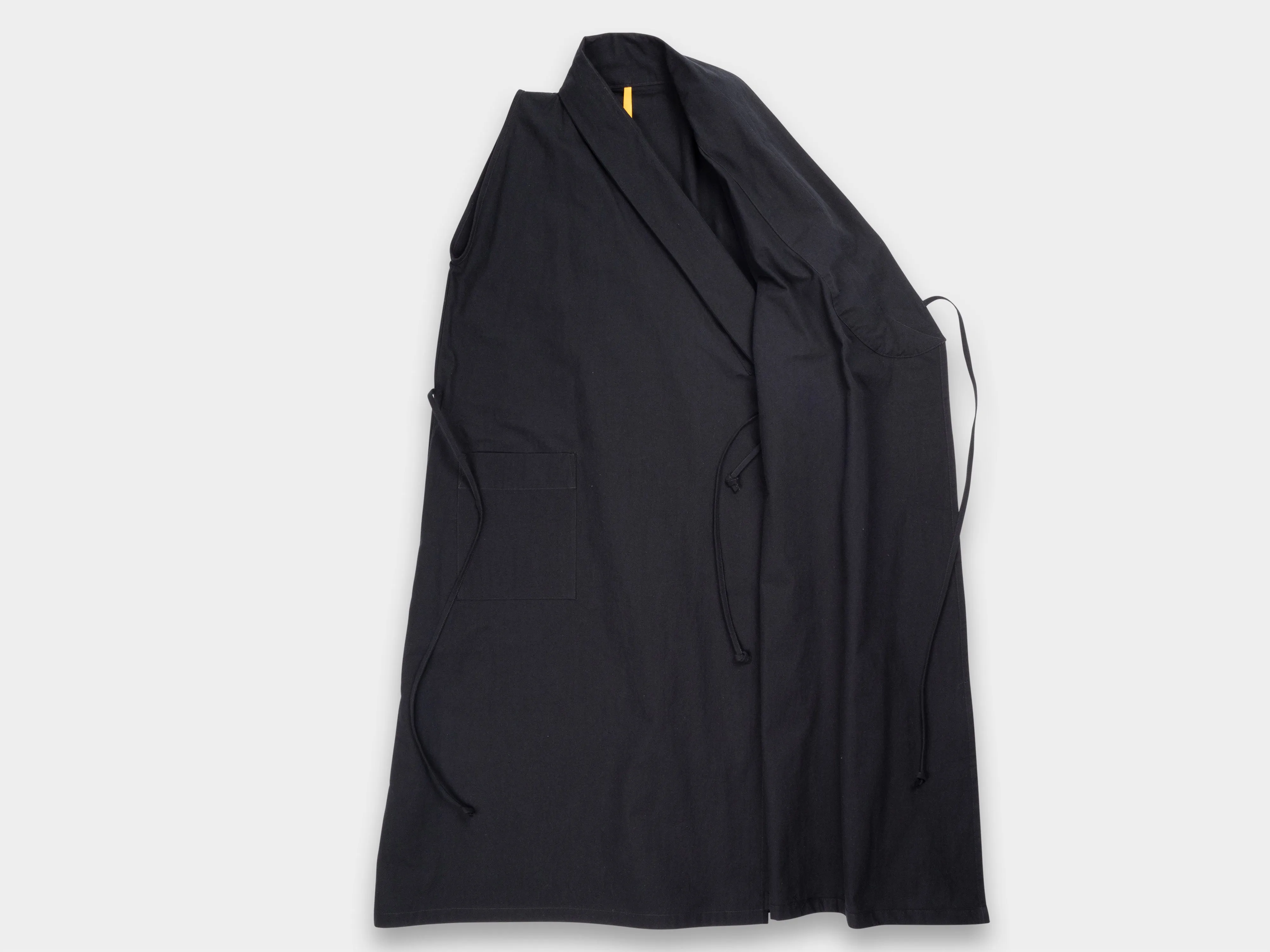 W-R0A8 "Jeogori Dress" Black Wash sold by MAN-TLE product image thumbnail 2