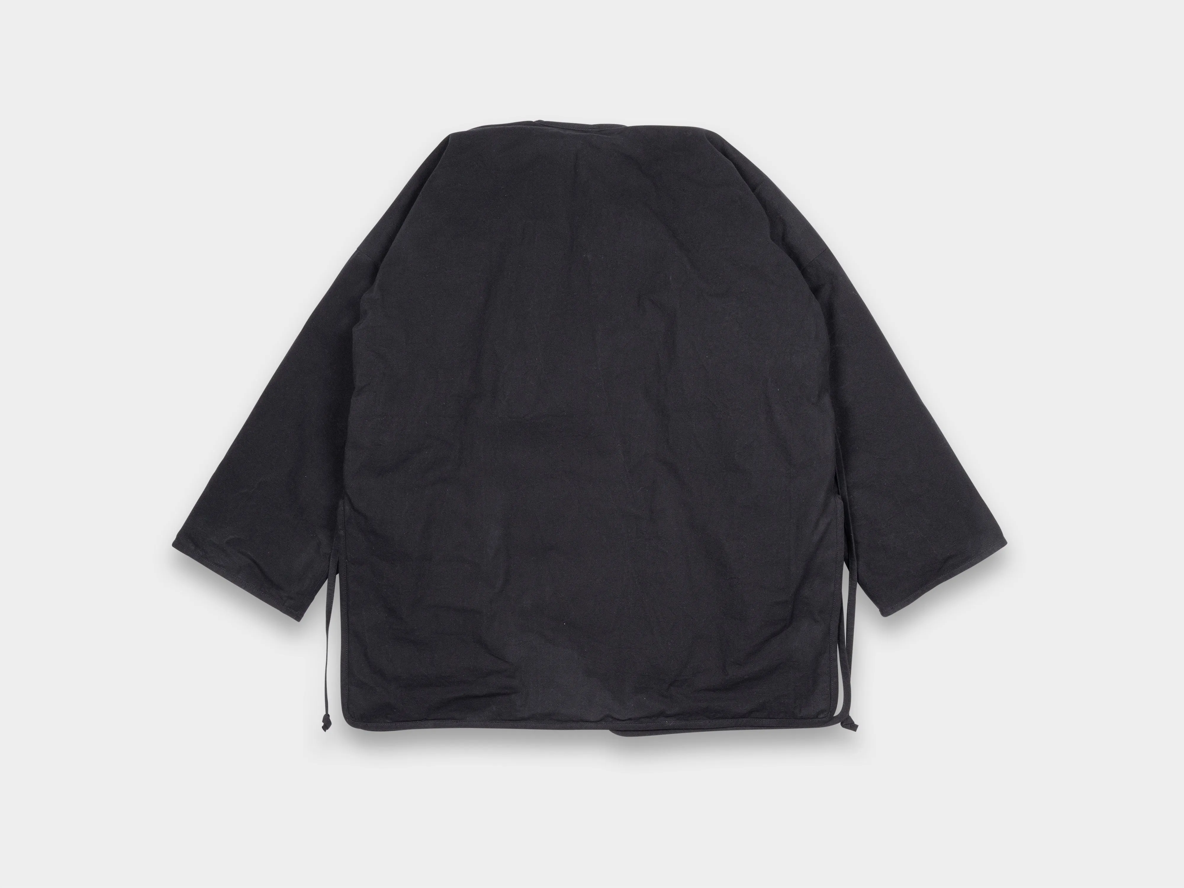 W–R21D7 "Down Cross Cardigan" Black Wax sold by MAN-TLE product image thumbnail 3
