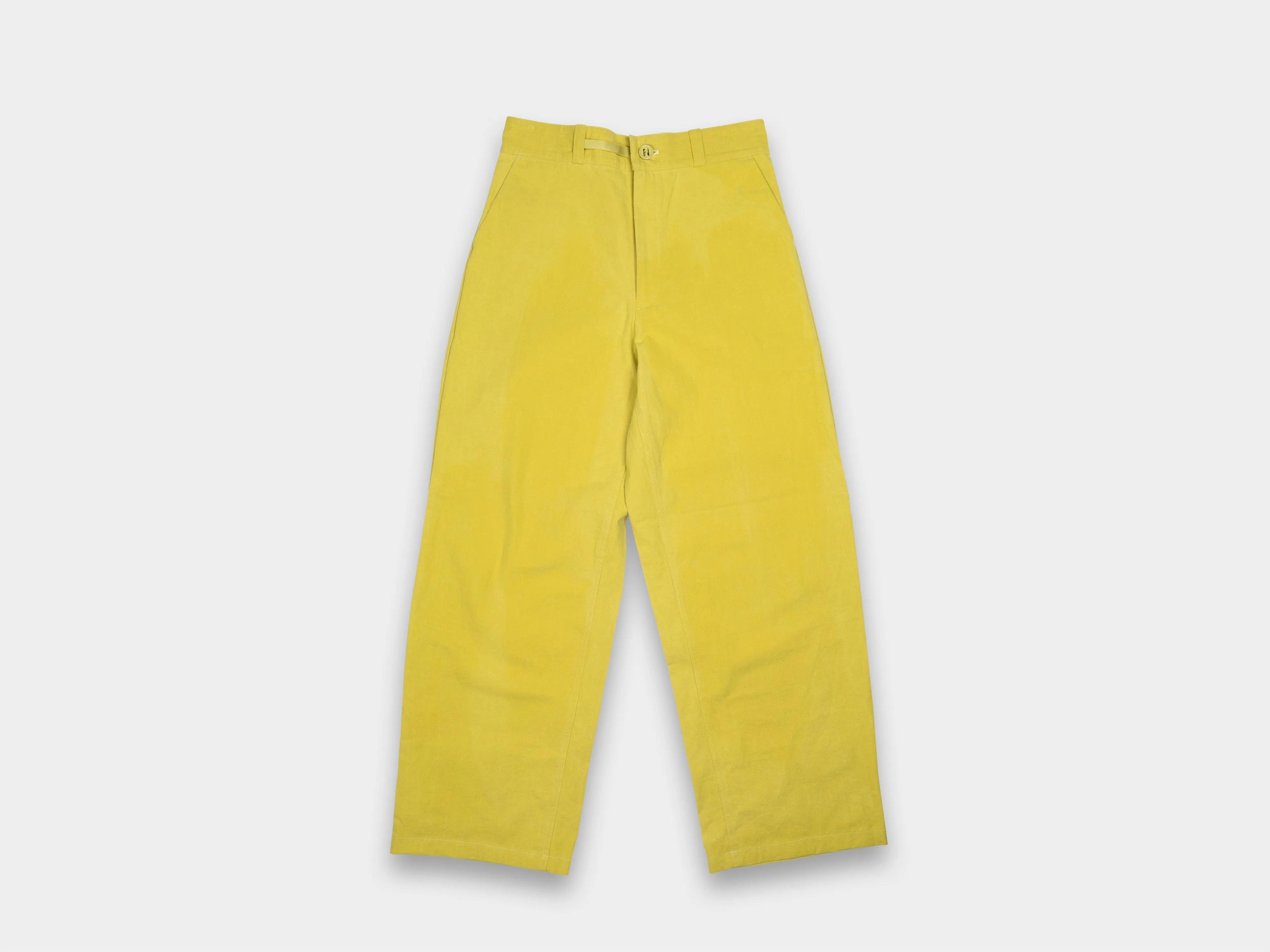W–R21P4 "High-Wide Pants" Wattle Wax sold by MAN-TLE