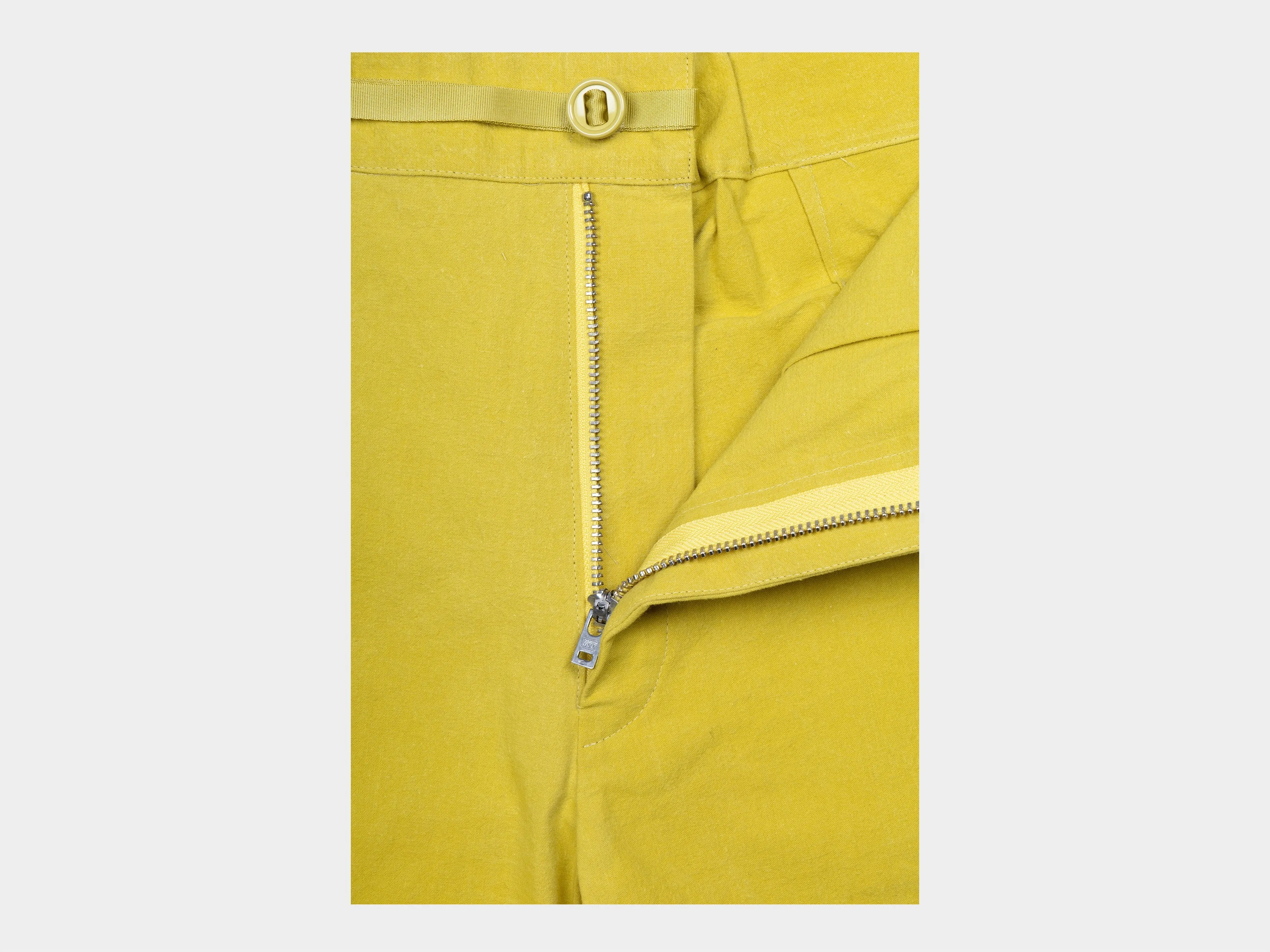 W–R21P4 "High-Wide Pants" Wattle Wax sold by MAN-TLE product image thumbnail 3