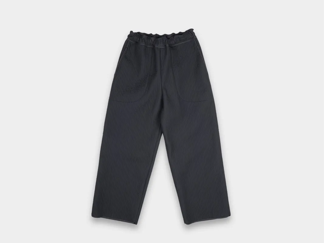 W–R21O3 "Soft Pants" Black Nubi made by MAN-TLE