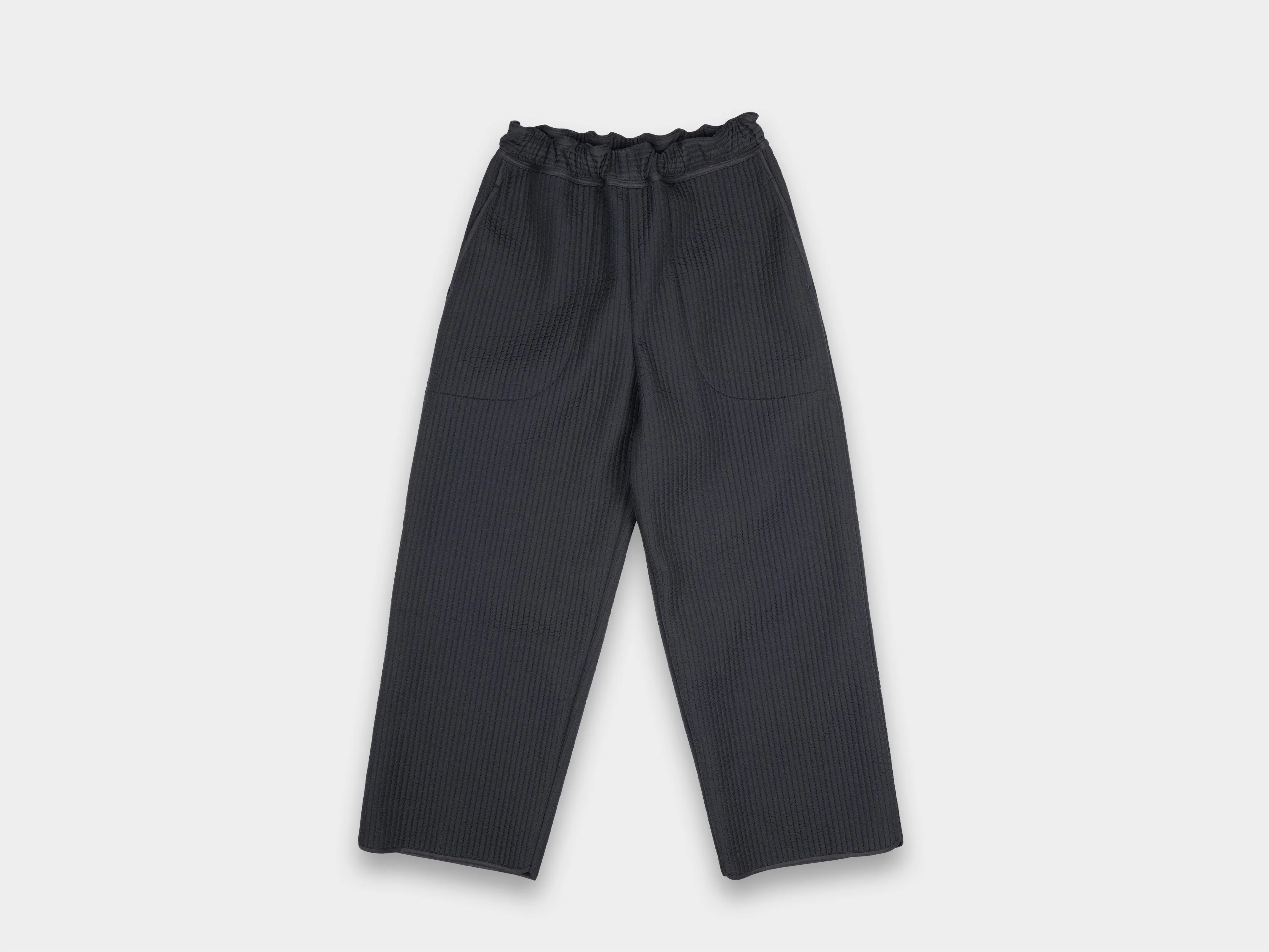 W–R21O3 "Soft Pants" Black Nubi sold by MAN-TLE