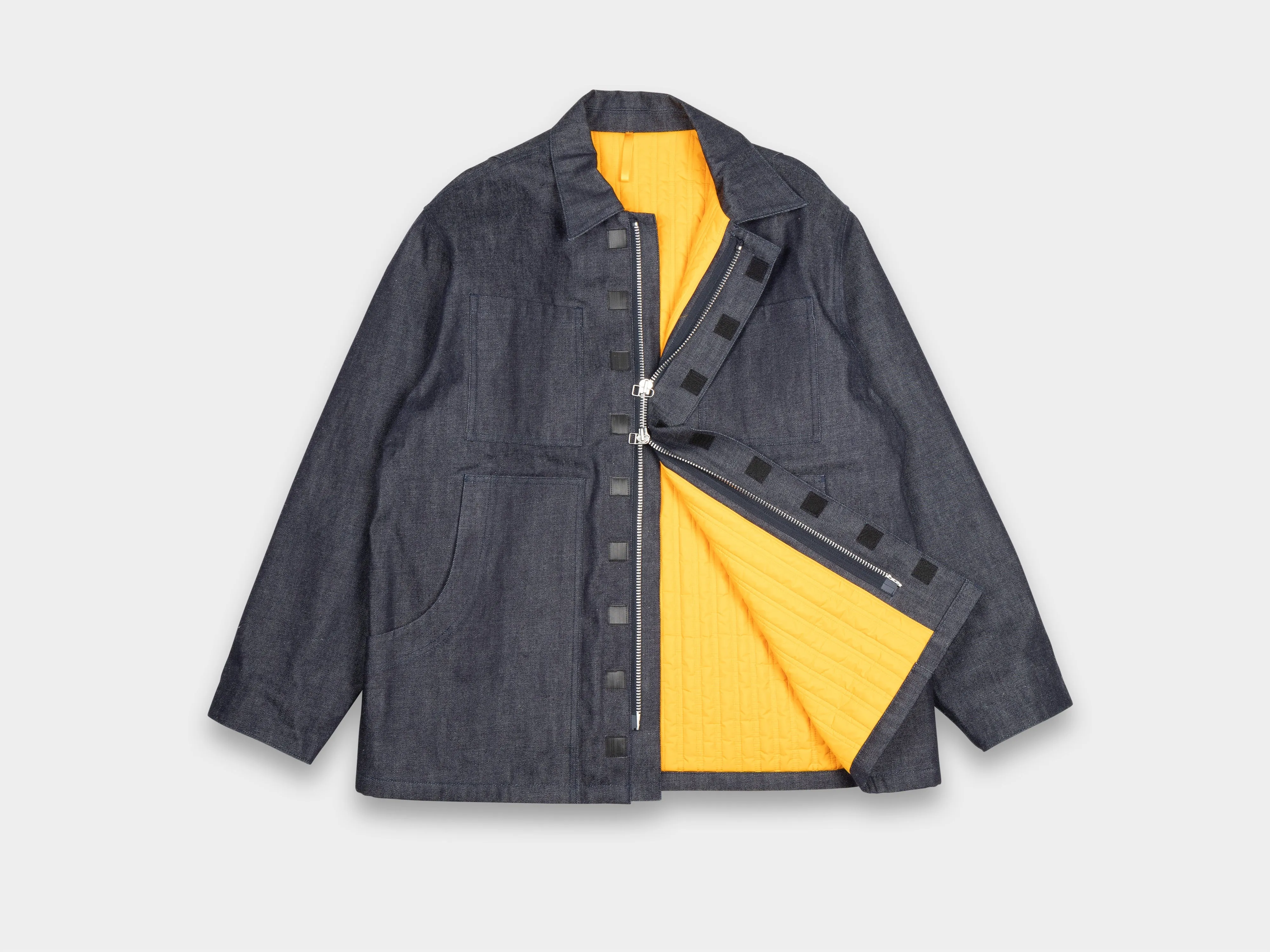 R21J1 "Jebok Coat" Organic Raw Denim sold by MAN-TLE product image thumbnail 2