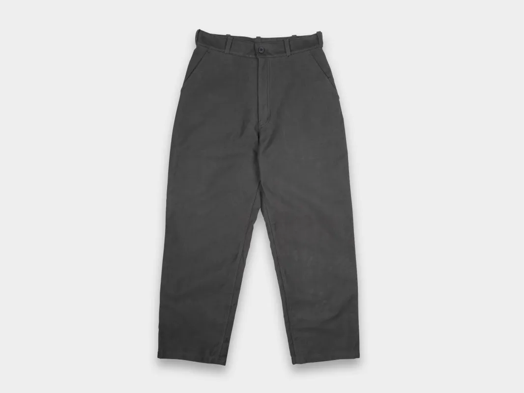 R21J6 "Jebok Pants" Tarmac Moleskin made by MAN-TLE