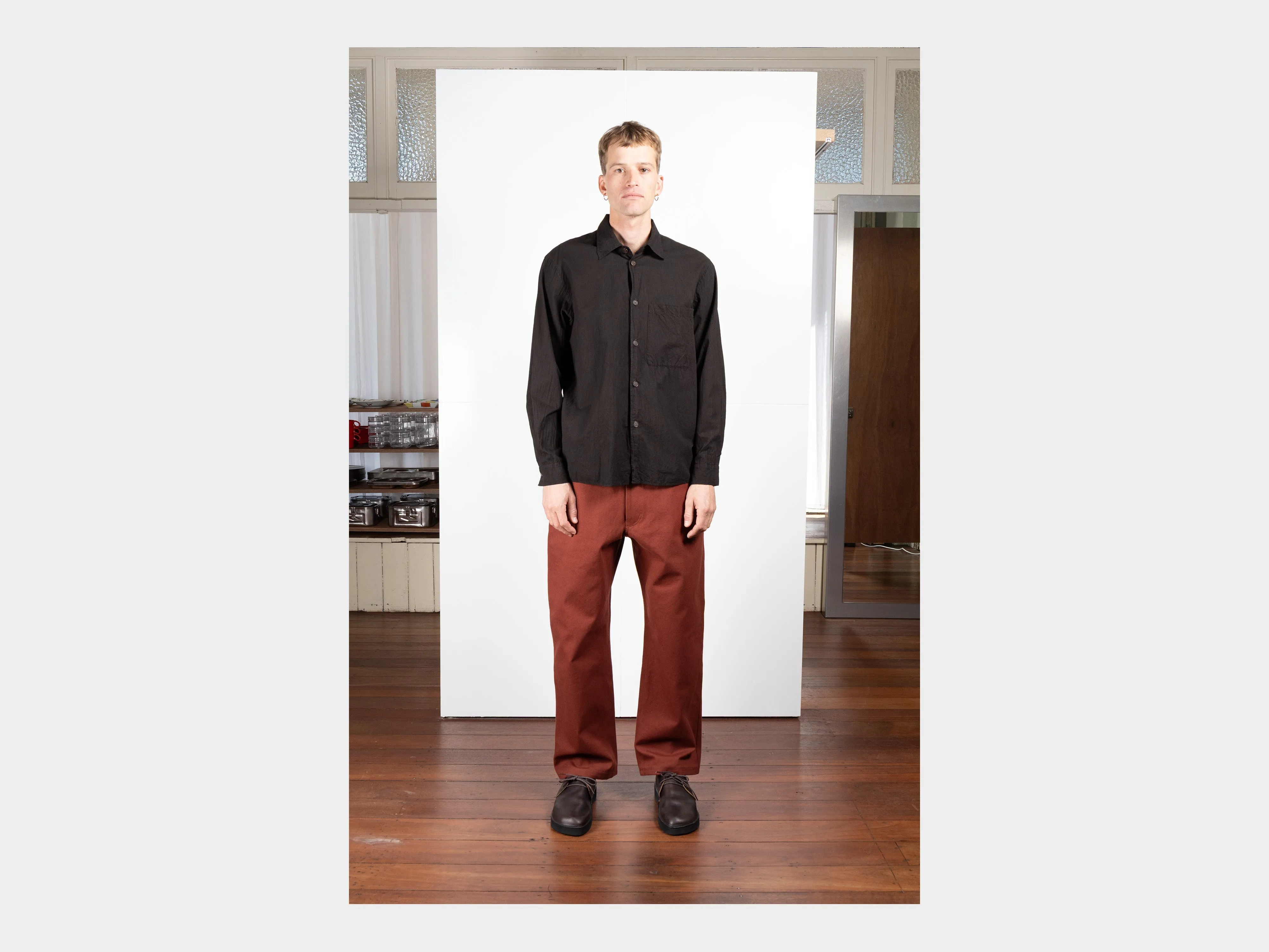 R21S4 "OD Shirt" Dark Mud sold by MAN-TLE product image thumbnail 5
