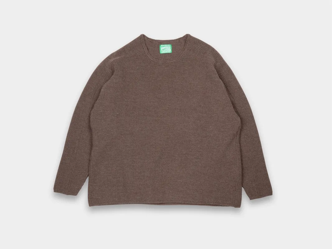 R21Z6 "Machine Knit" Black Sheep made by MAN-TLE