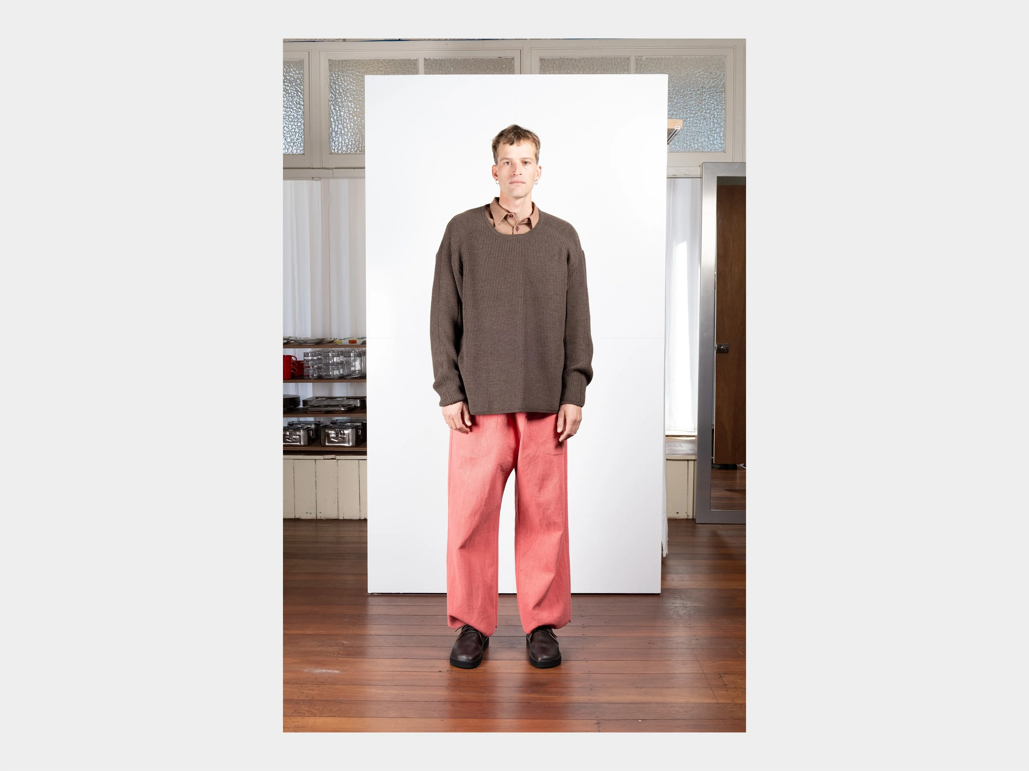 R21Z6 "Machine Knit" Black Sheep sold by MAN-TLE product image thumbnail 5